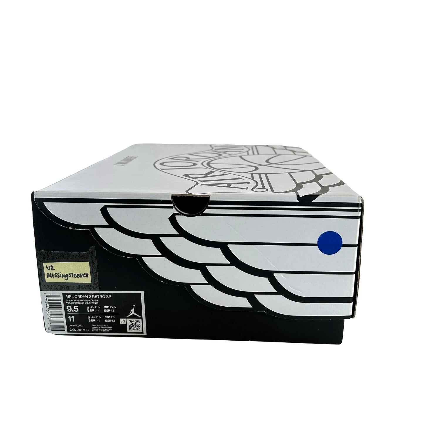 DO7216 100 Jordan 2 Retro A Ma Maniere [USED] - 9.5 M (Used2) (Missing Sleeve)
