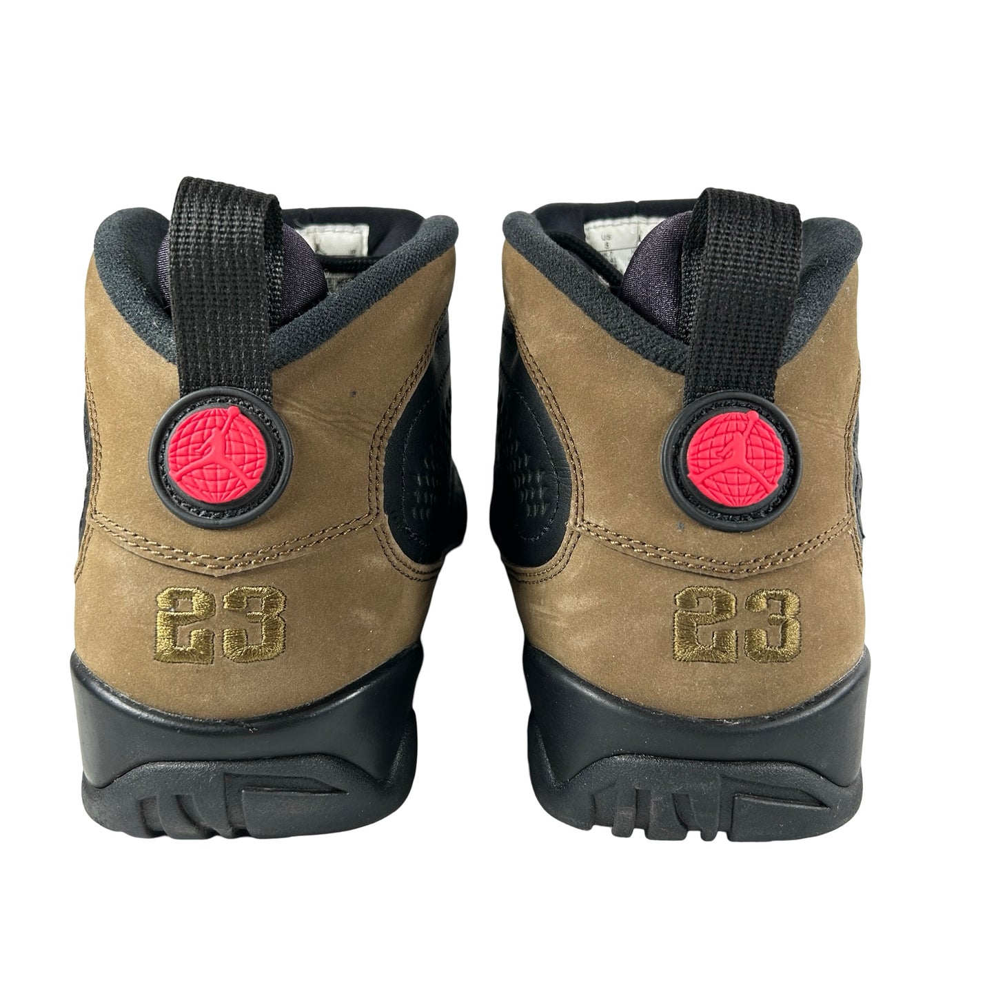 HV4794 030 Air Jordan 9 Retro Olive (2024) [USED] - 8 M (Used) (No Box)