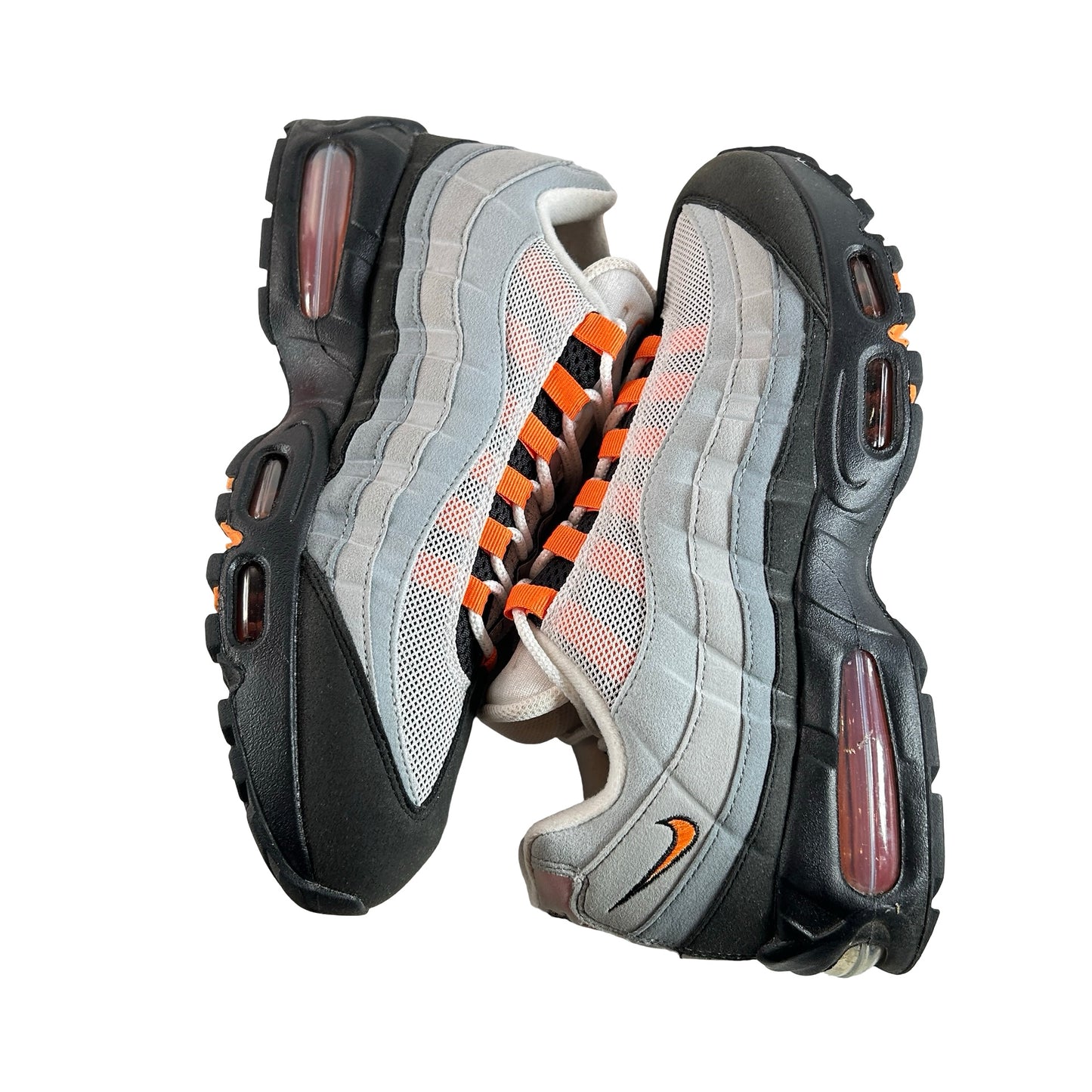 HM4740 101 Nike Air Max 95 OG Big Bubble Bright Mandarin 2.0 (2025) [USED] - 9.5 M (Used)
