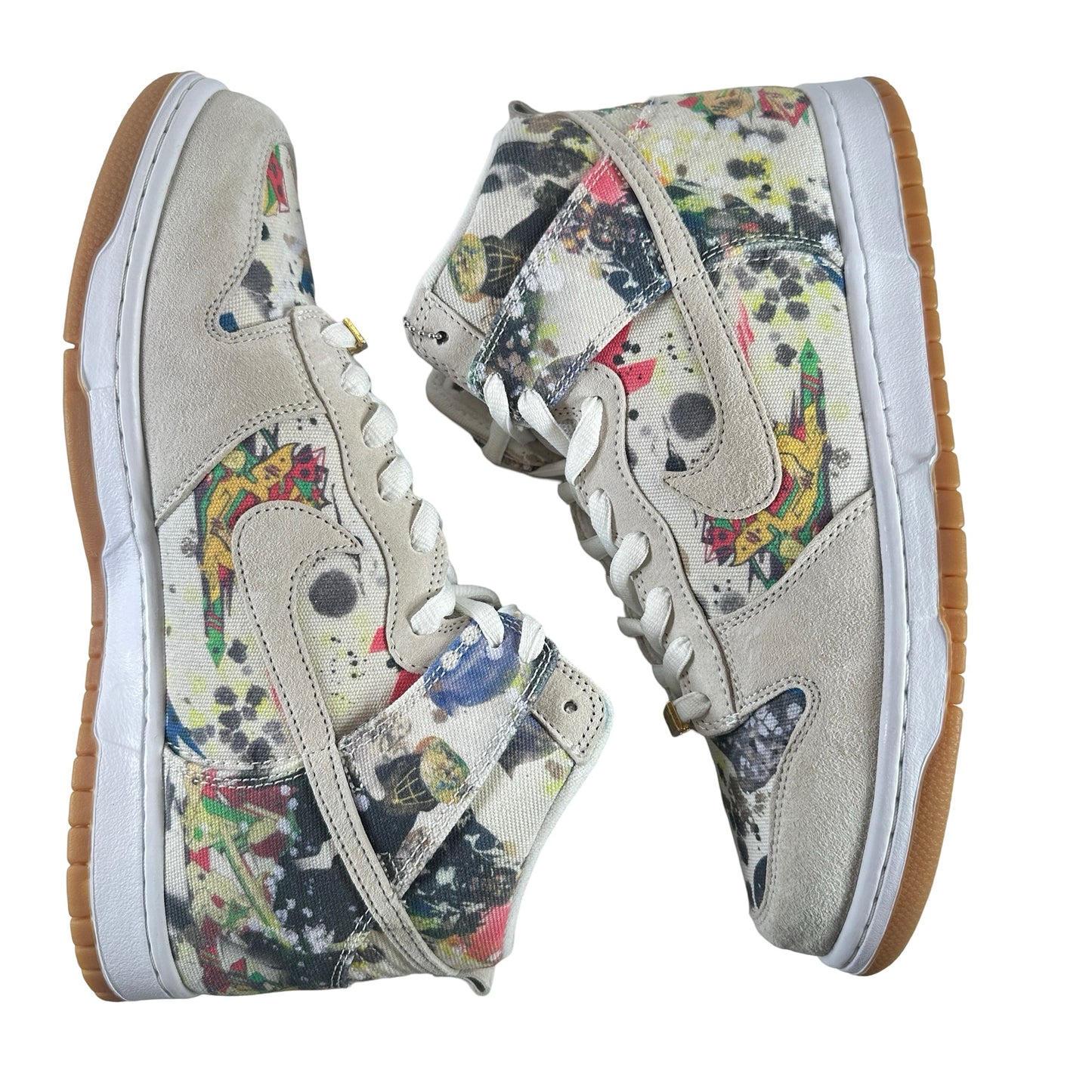 FD8779 100 Nike SB Dunk High Supreme Rammellzee [USED] - 11 M (Used)