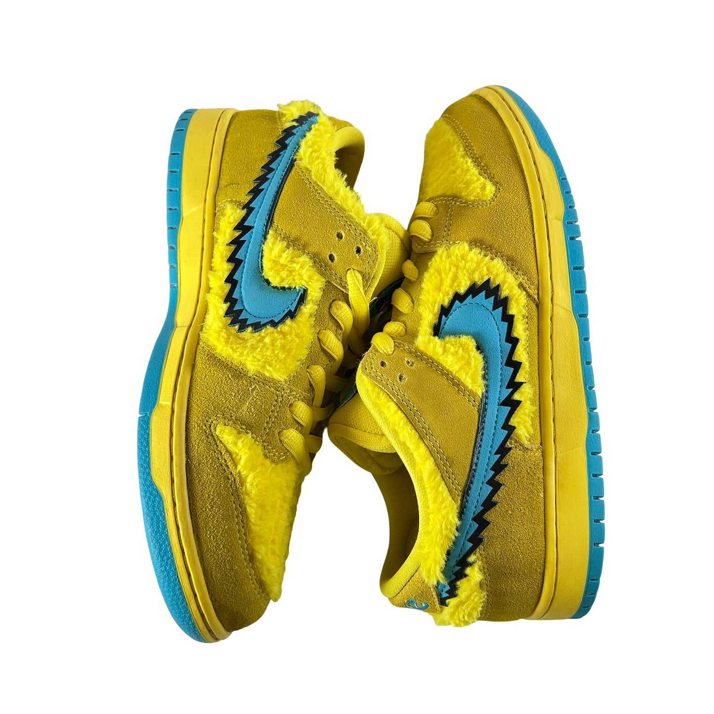 CJ5378 700 Nike SB Dunk Low Grateful Dead Yellow [USED] - 9.5 M (Used)