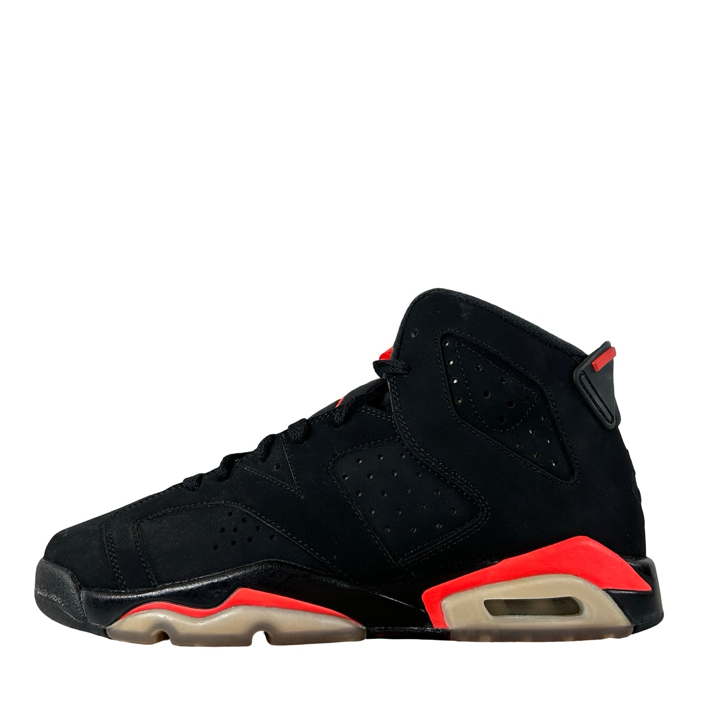384665 060 Jordan 6 Black Infrared 2019 [CONDITIONAL] - 7 Y (Yellowing Soles) (No Box)