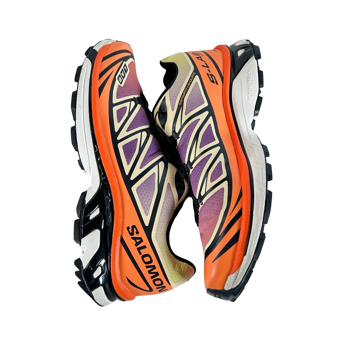 L49154300 Salomon XT-6 Black Almond Dragon Fire [USED] - 11.5 M (Used)