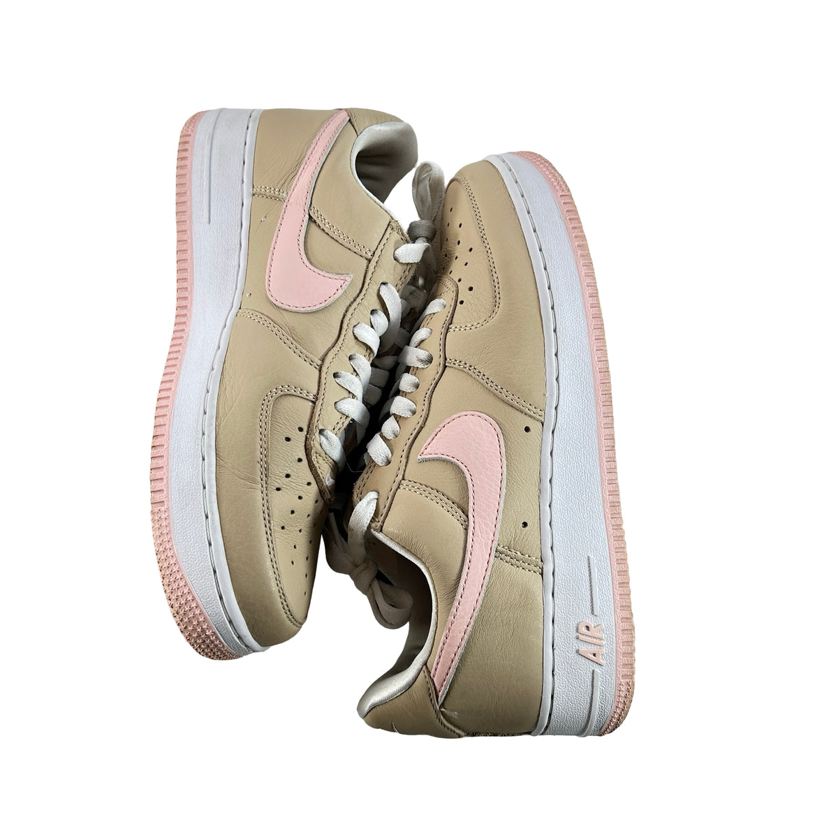 845053 201 Nike Air Force 1 Low Linen (2024) [USED] - 7.5 M (Used) (No Box)