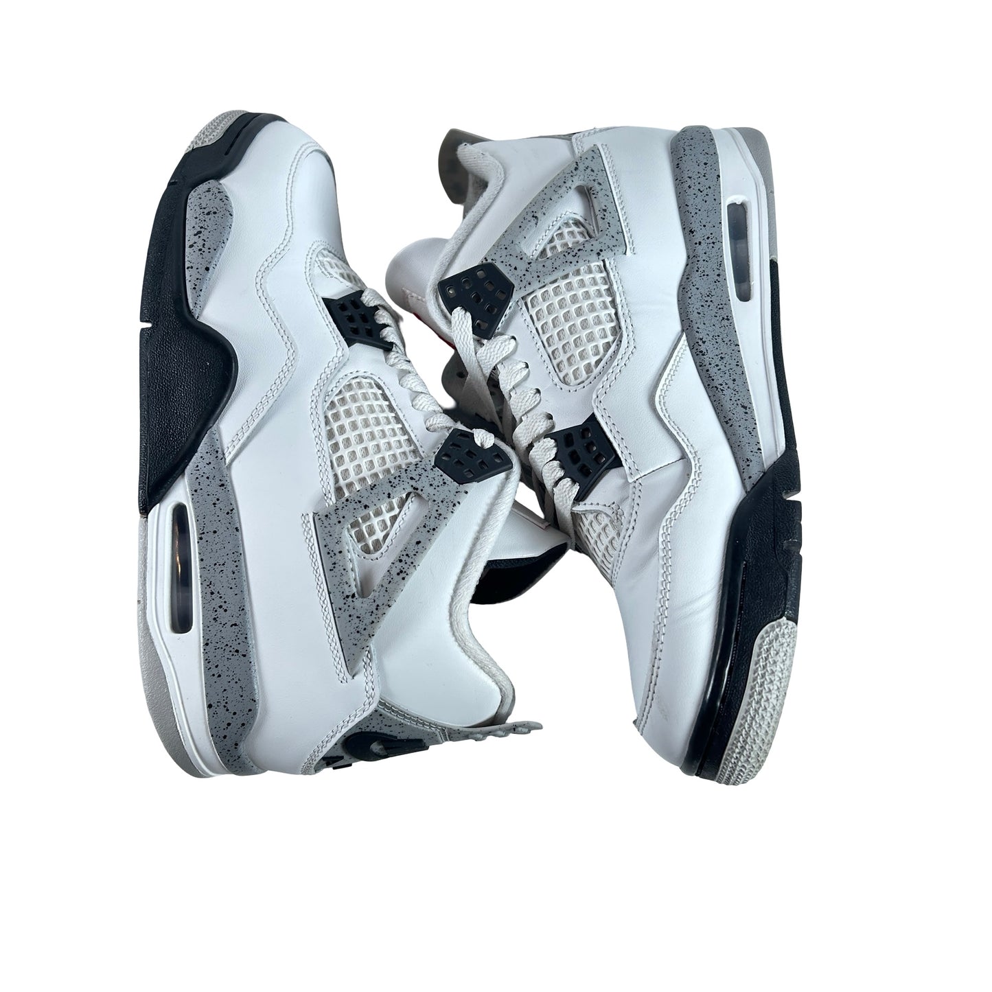 FV5029 100 Jordan 4 Retro White Cement (2025) [USED] - 8 M (Used12)
