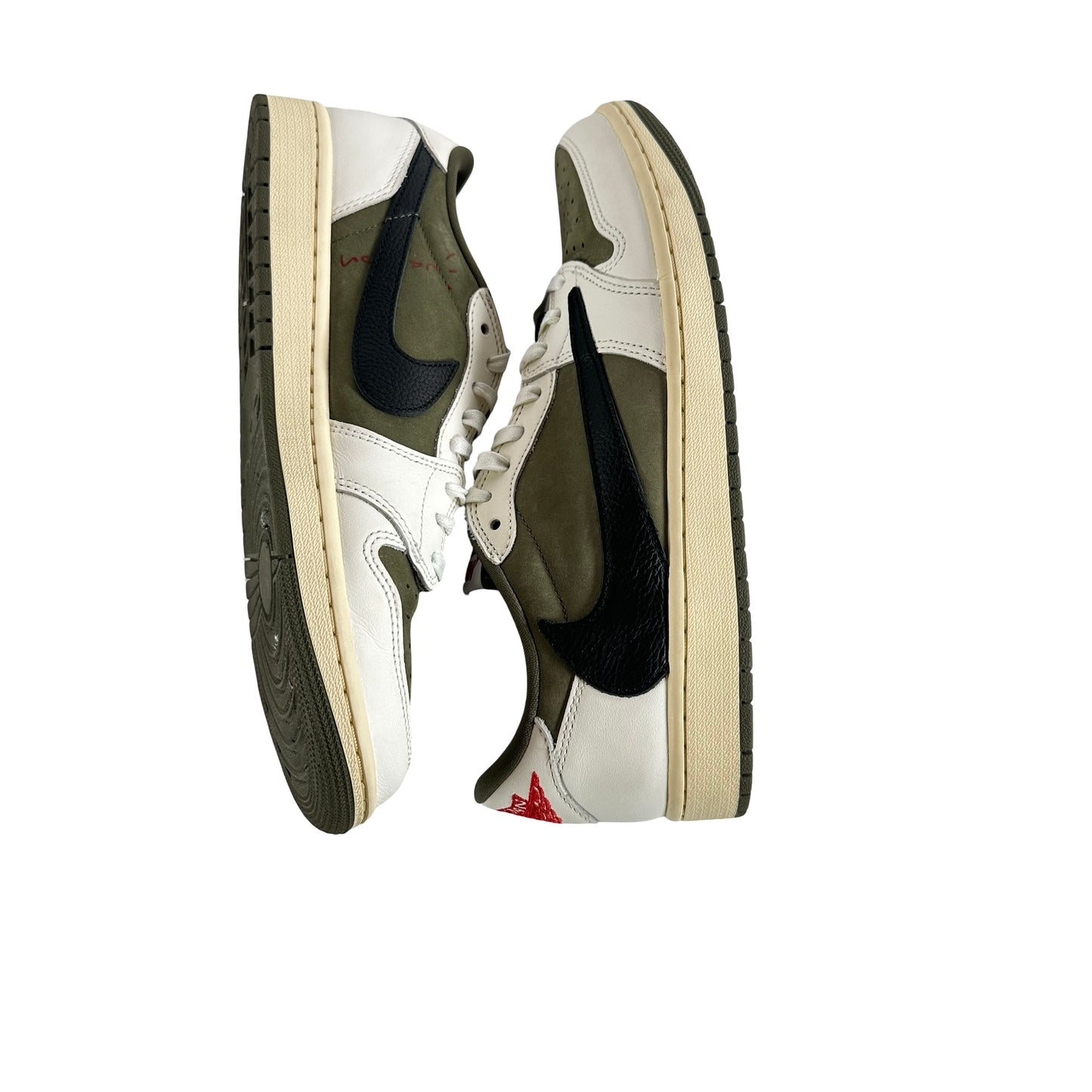 DM7866 200 Jordan 1 Retro Low OG SP Travis Scott Medium Olive [USED] - 10.5 (Used) (No Box)
