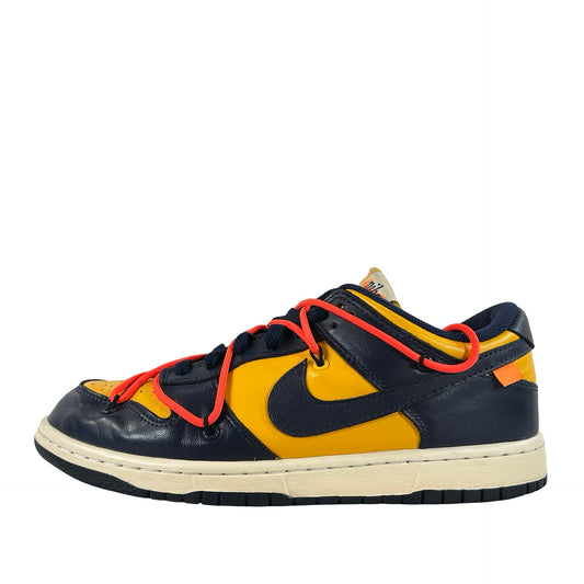 CT0856 700 Dunk Low Off-White University Gold [USED] - 8 M (Used)