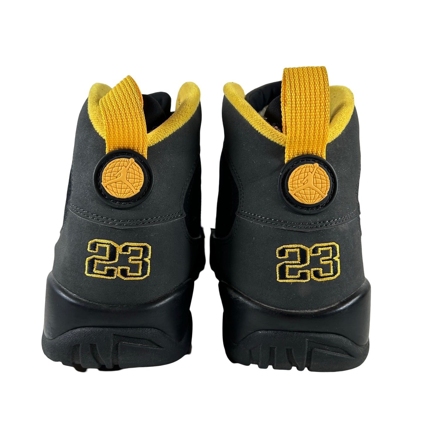 CT8019 070 Jordan 9 Retro Dark Charcoal University Gold [USED] - 9.5 M (Used) (No Box)