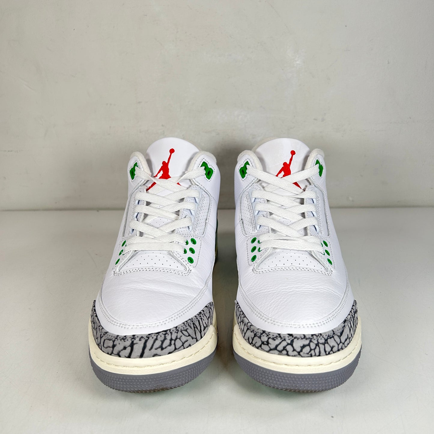 CK9246 136 Jordan 3 Retro Lucky Green (W) [USED] - 10 W (Used)