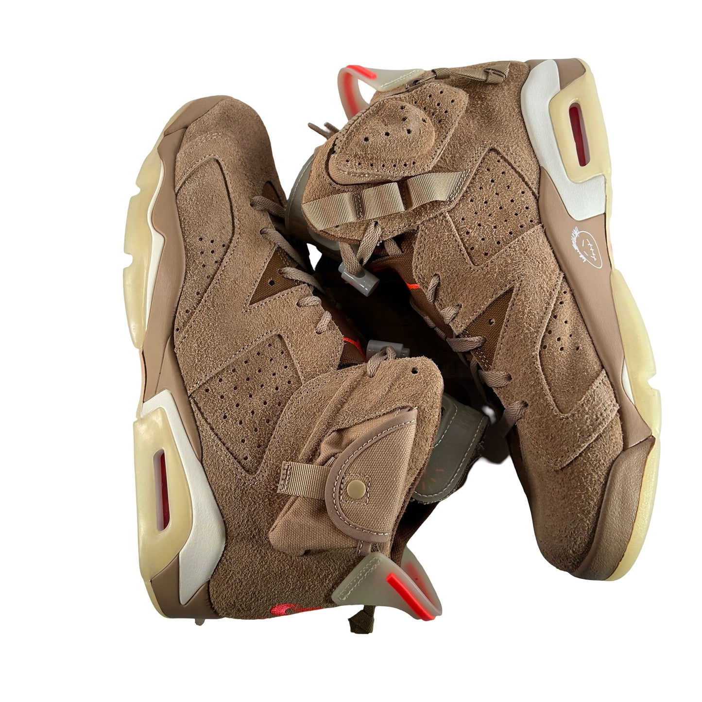 DH0690 200 Jordan 6 Retro Travis Scott British Khaki [USED] - 11 M (Used12)