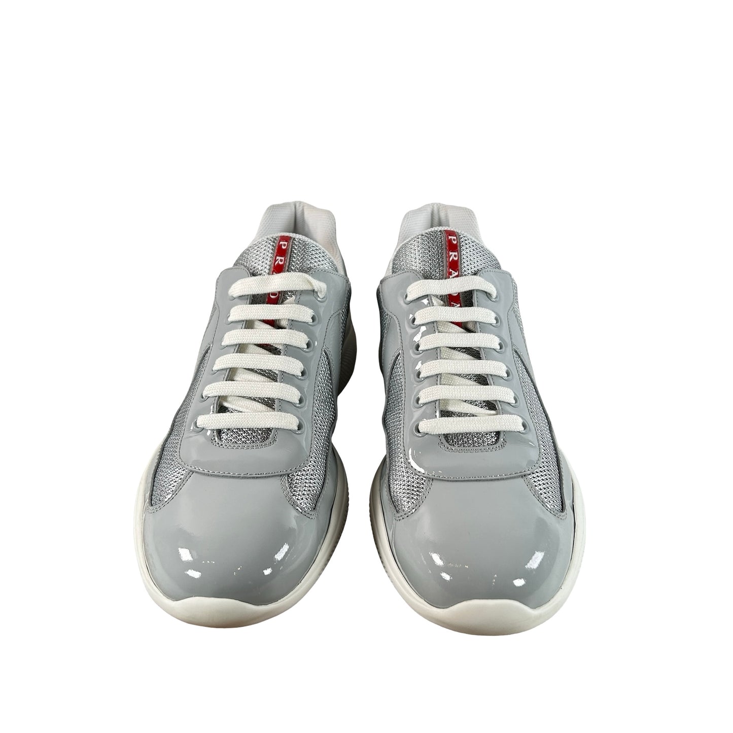 4E3400 ASZ F0I79 F G000 Prada America's Cup Pearl Silver [USED] - PRADA 11 / US 12 M (Used)