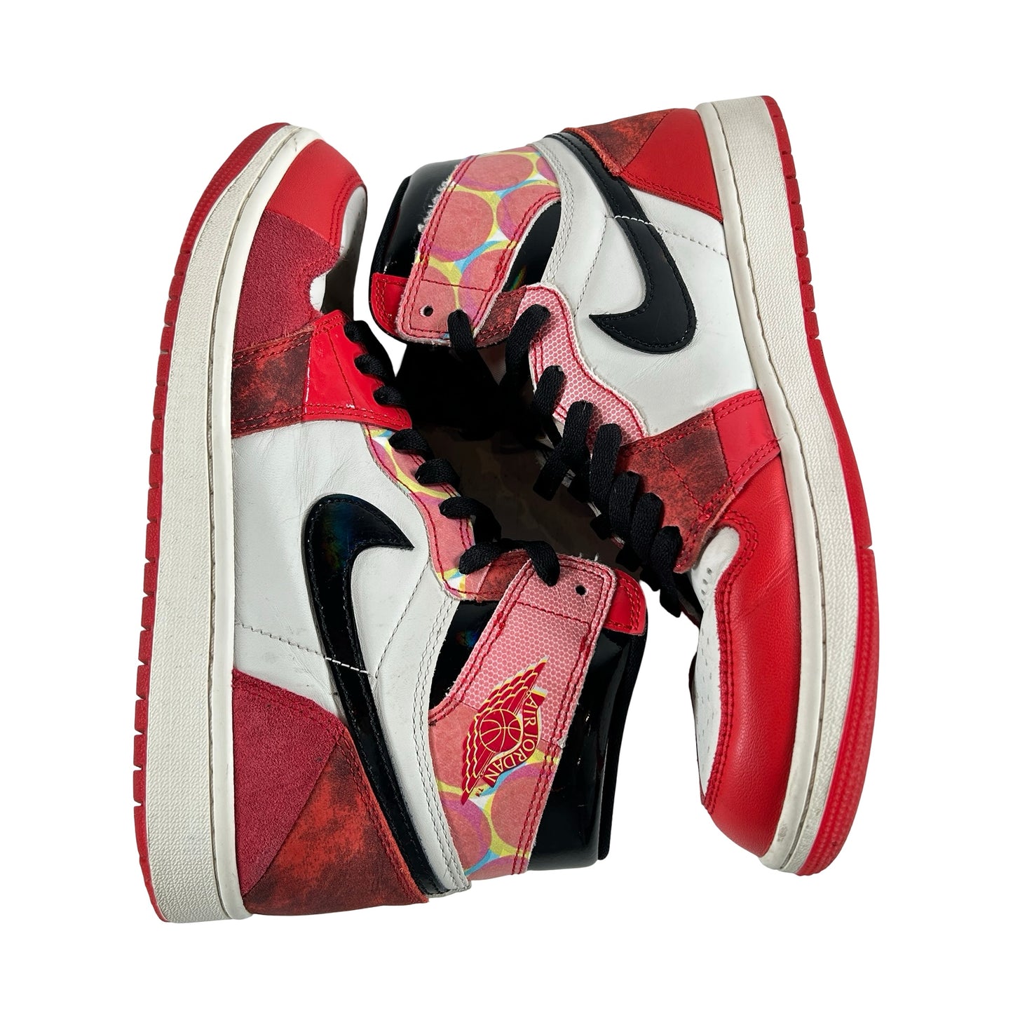 DV1748 601 Jordan 1 Retro High OG Spider-Man Across the Spider-Verse [USED] - 9 M (Used2)