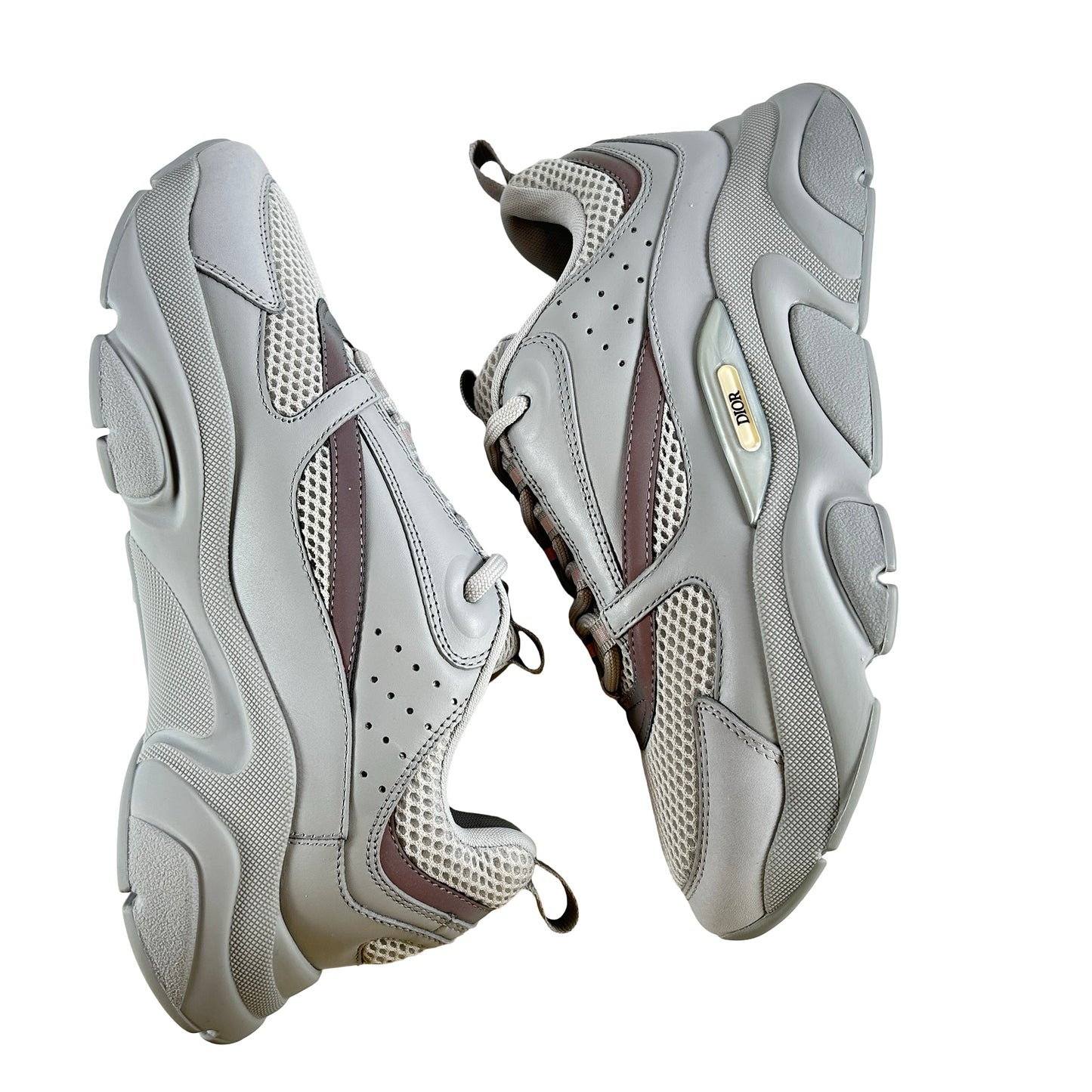 3SN231YKA804 Dior B22 Triple Grey [CONDITIONAL] - 42 (Yellowing Side Tab)