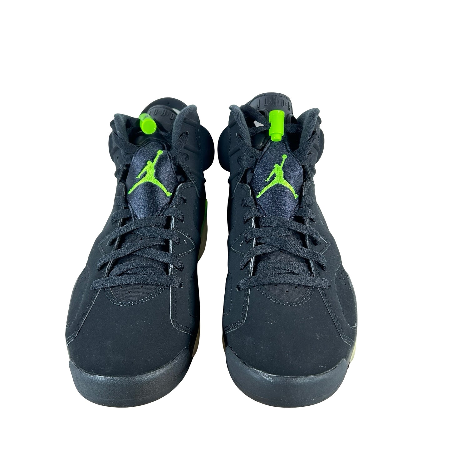 CT8529 003 Air Jordan 6 Retro Electric Green - 9.5 M (Yellowing)