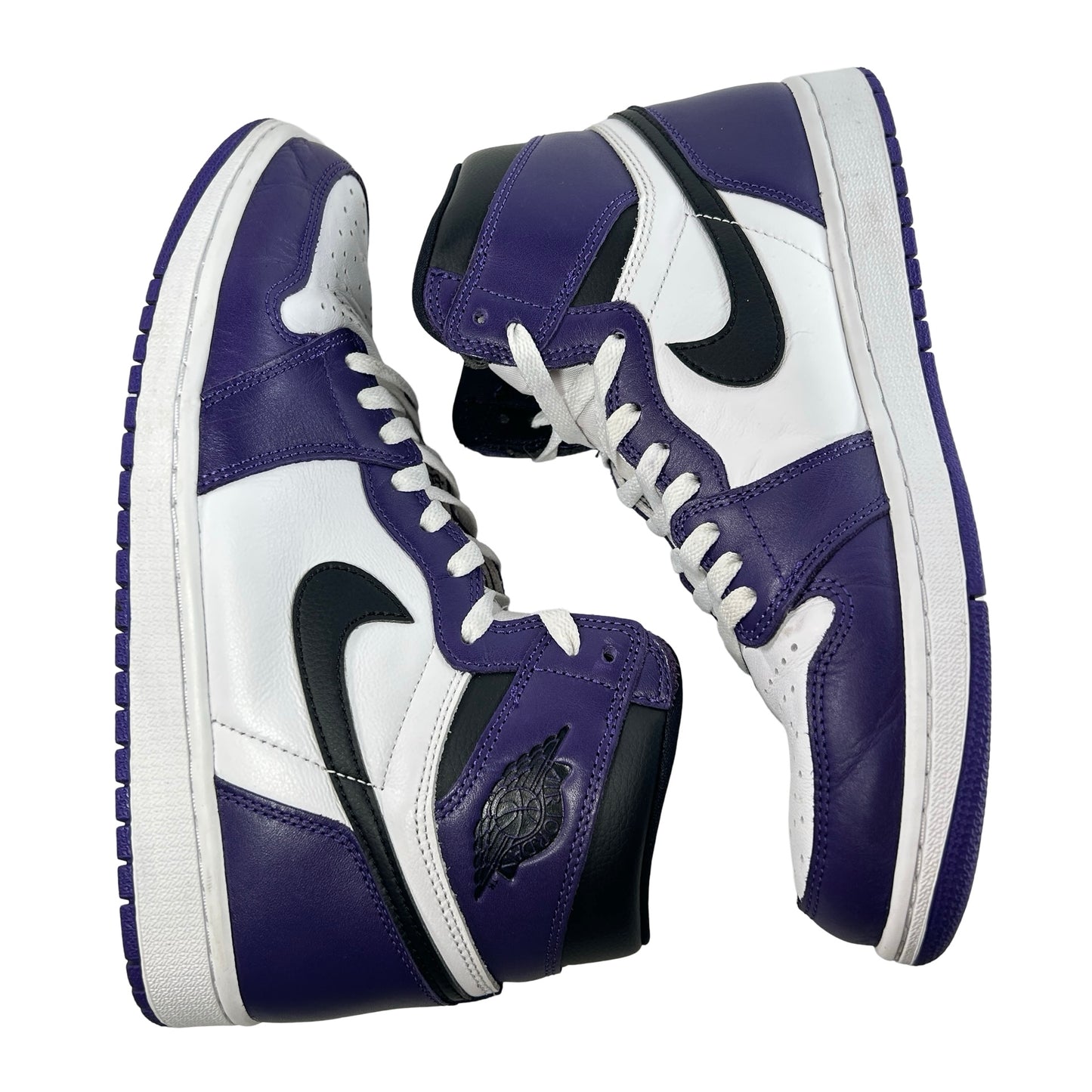 555088 500 Jordan 1 Court Purple [USED] - 10.5 M (Used3)