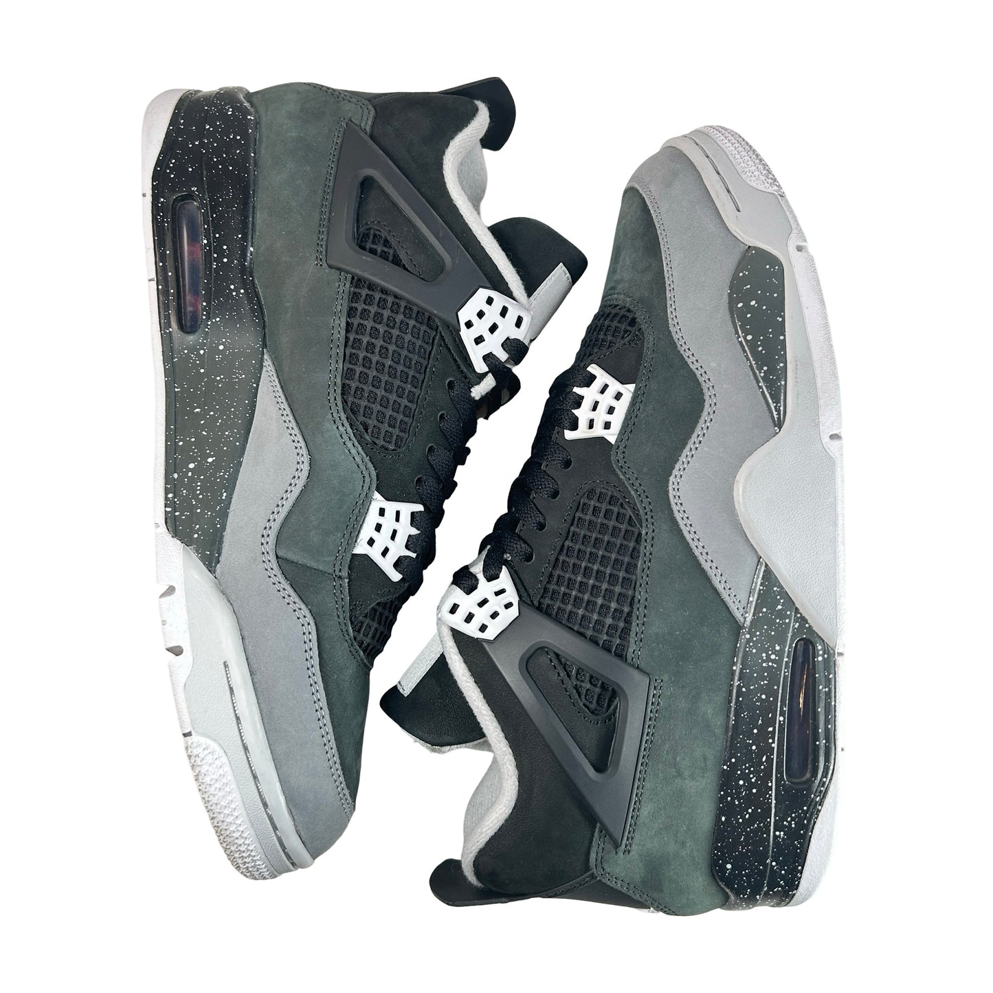 FQ8138 002 Jordan 4 Retro Fear (2024) [USED] - 10 M (Used)