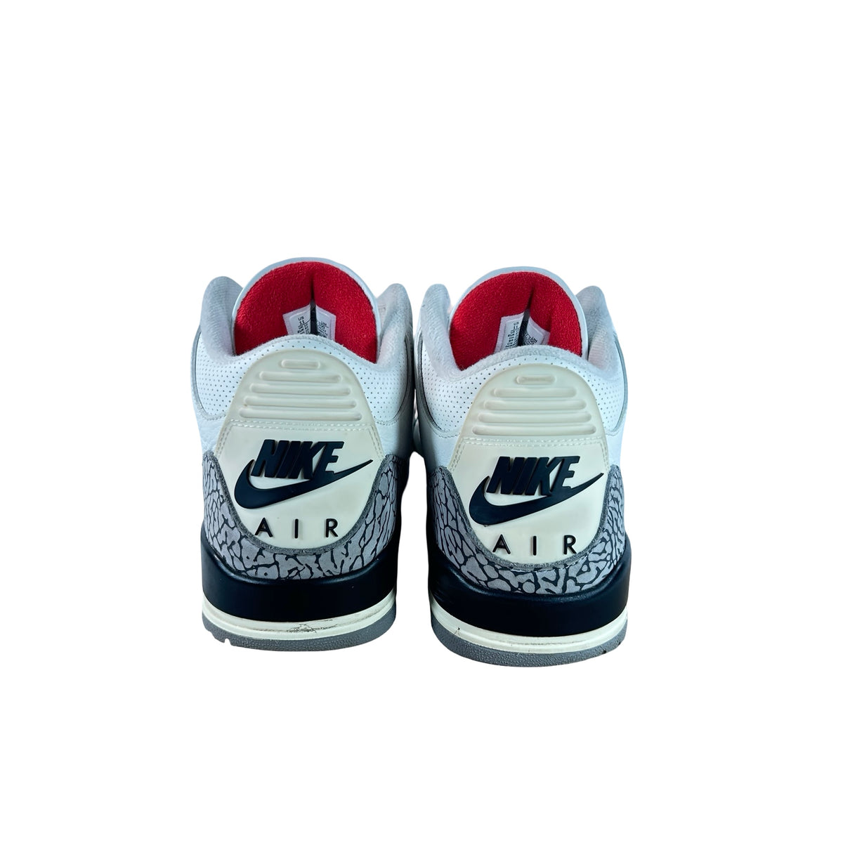 DN3707 100 Jordan 3 Retro White Cement Reimagined [USED] - 11 M (Used9) (No Box9)
