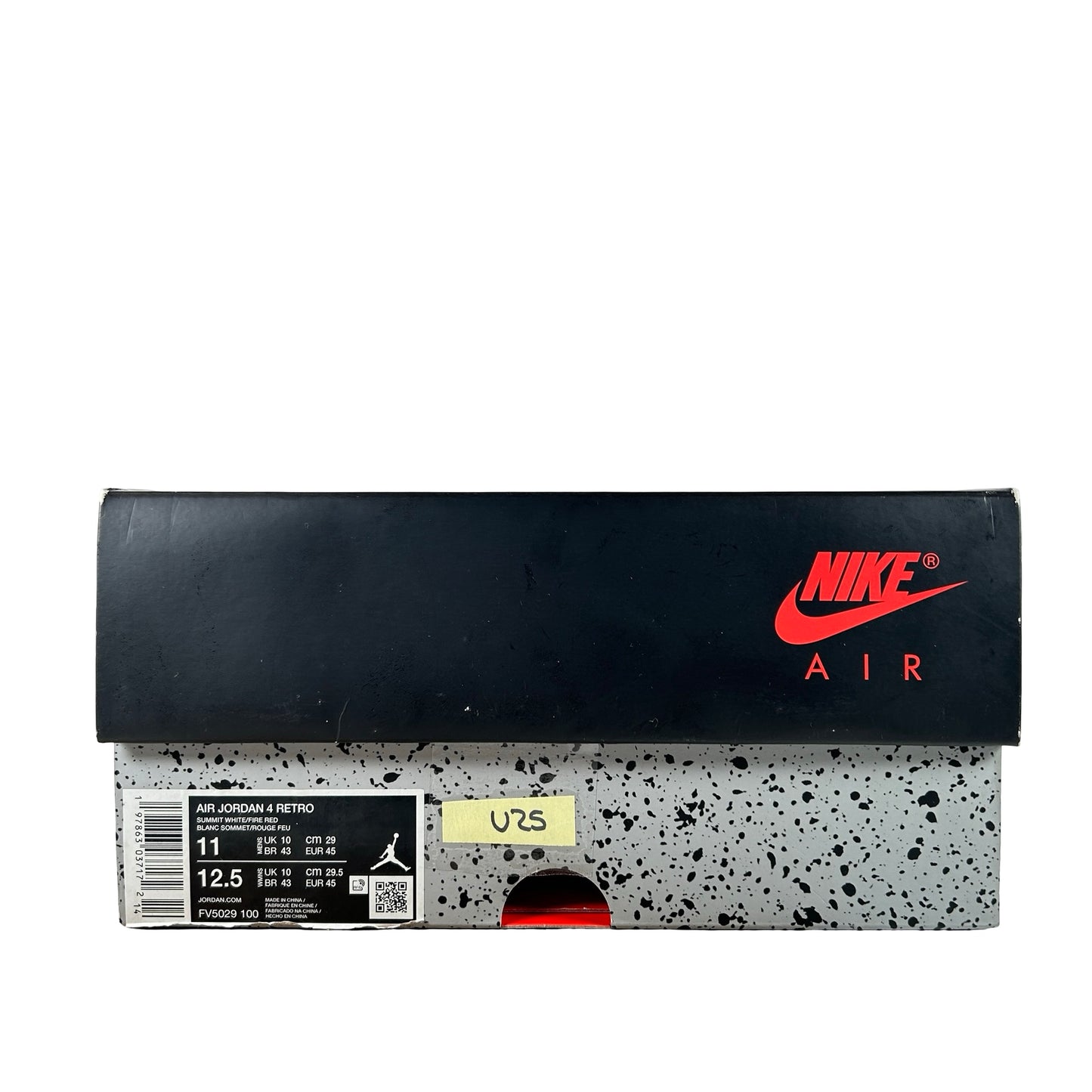 FV5029 100 Jordan 4 Retro White Cement (2025) [USED] - 11 M (Used25)
