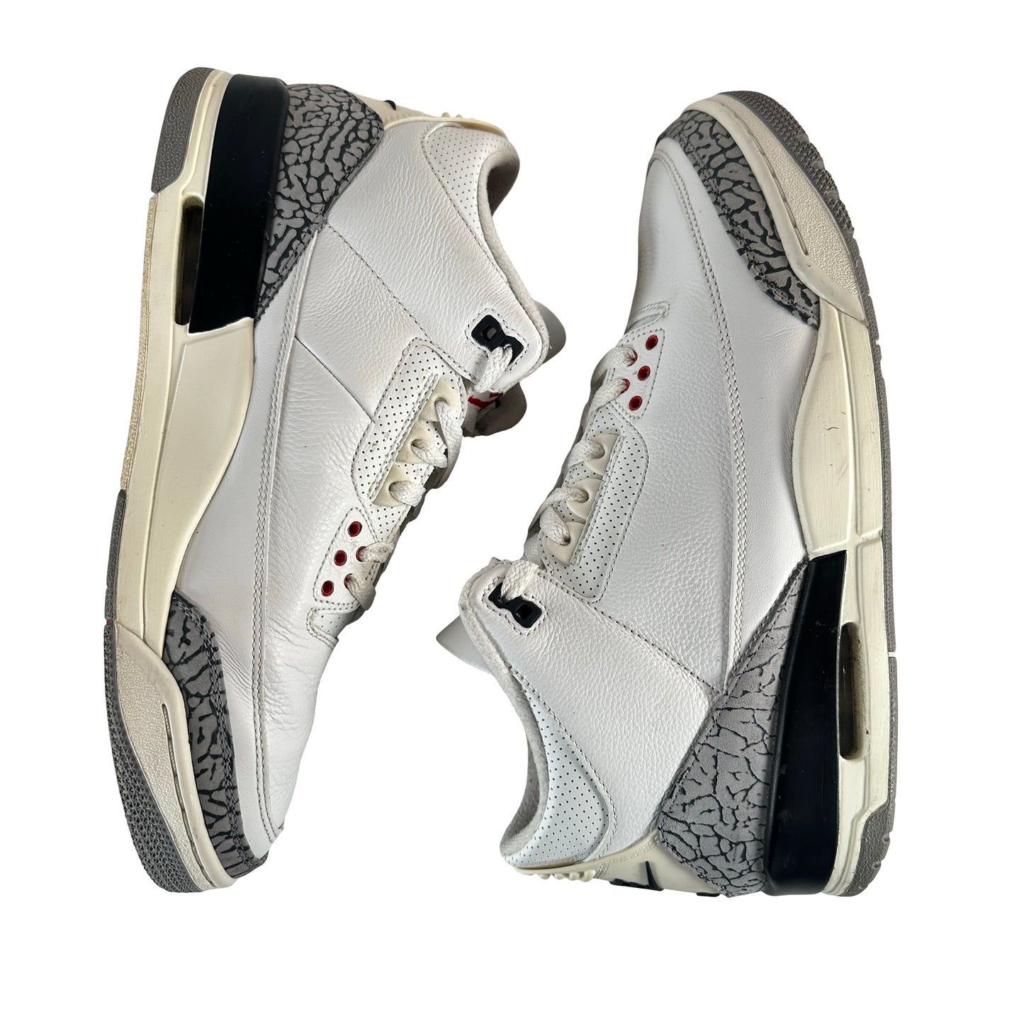 DN3707 100 Jordan 3 Retro White Cement Reimagined [USED] - 11 M (Used24)