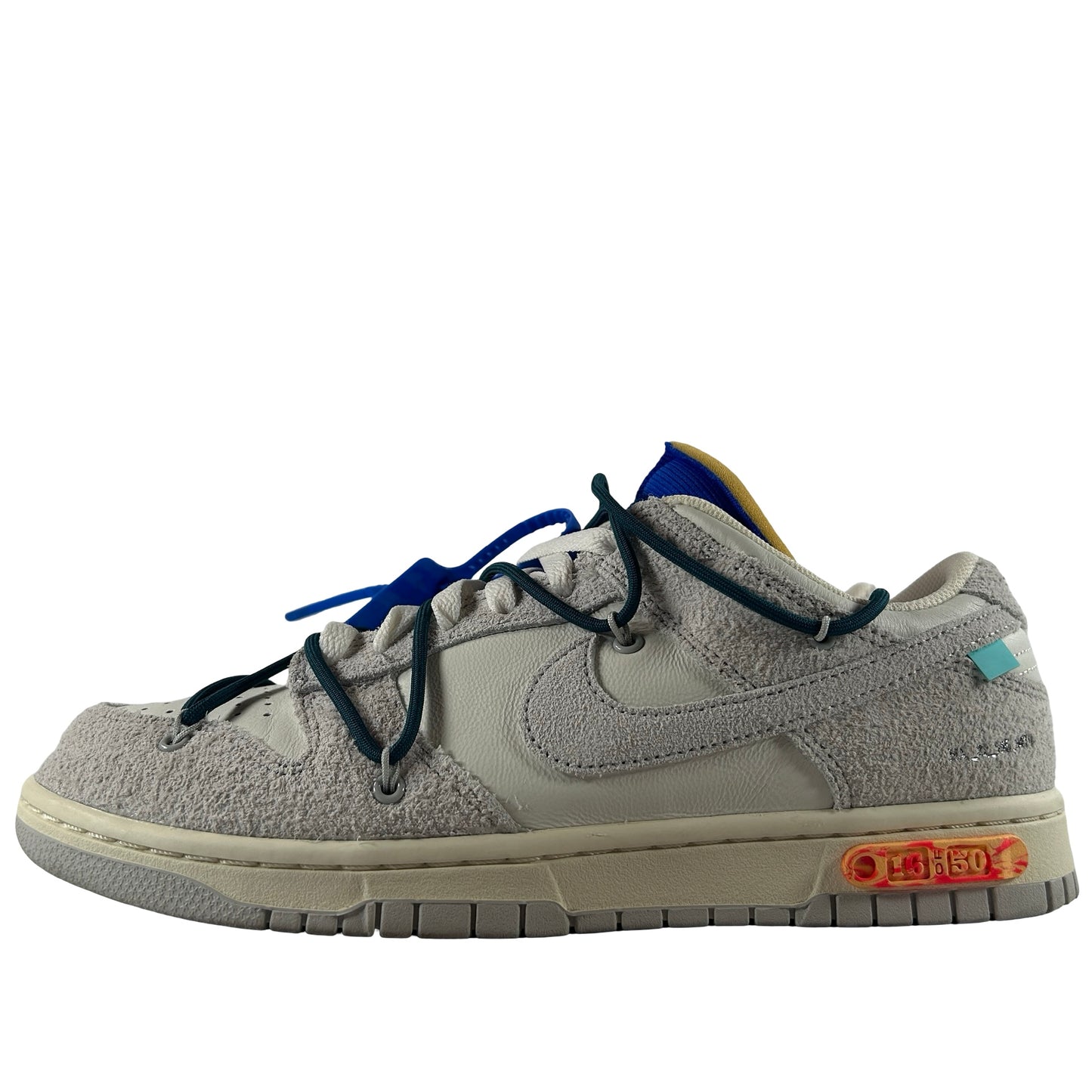 DJ0950 111 Nike Dunk Low Off-White Lot 16 [USED] - 9.5 M (Used)