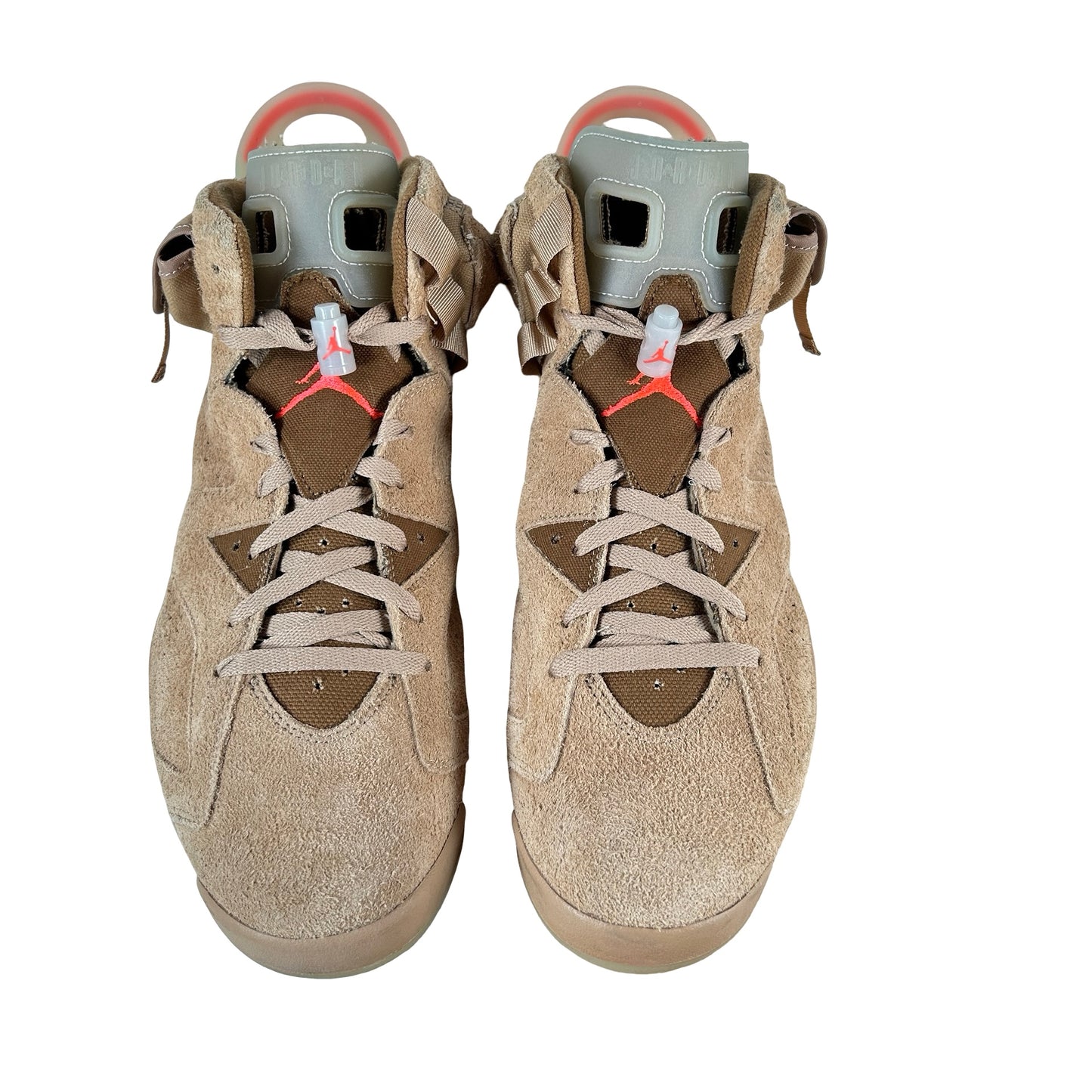 DH0690 200 Jordan 6 Retro Travis Scott British Khaki [USED] - 13 M (Used) (No Box)