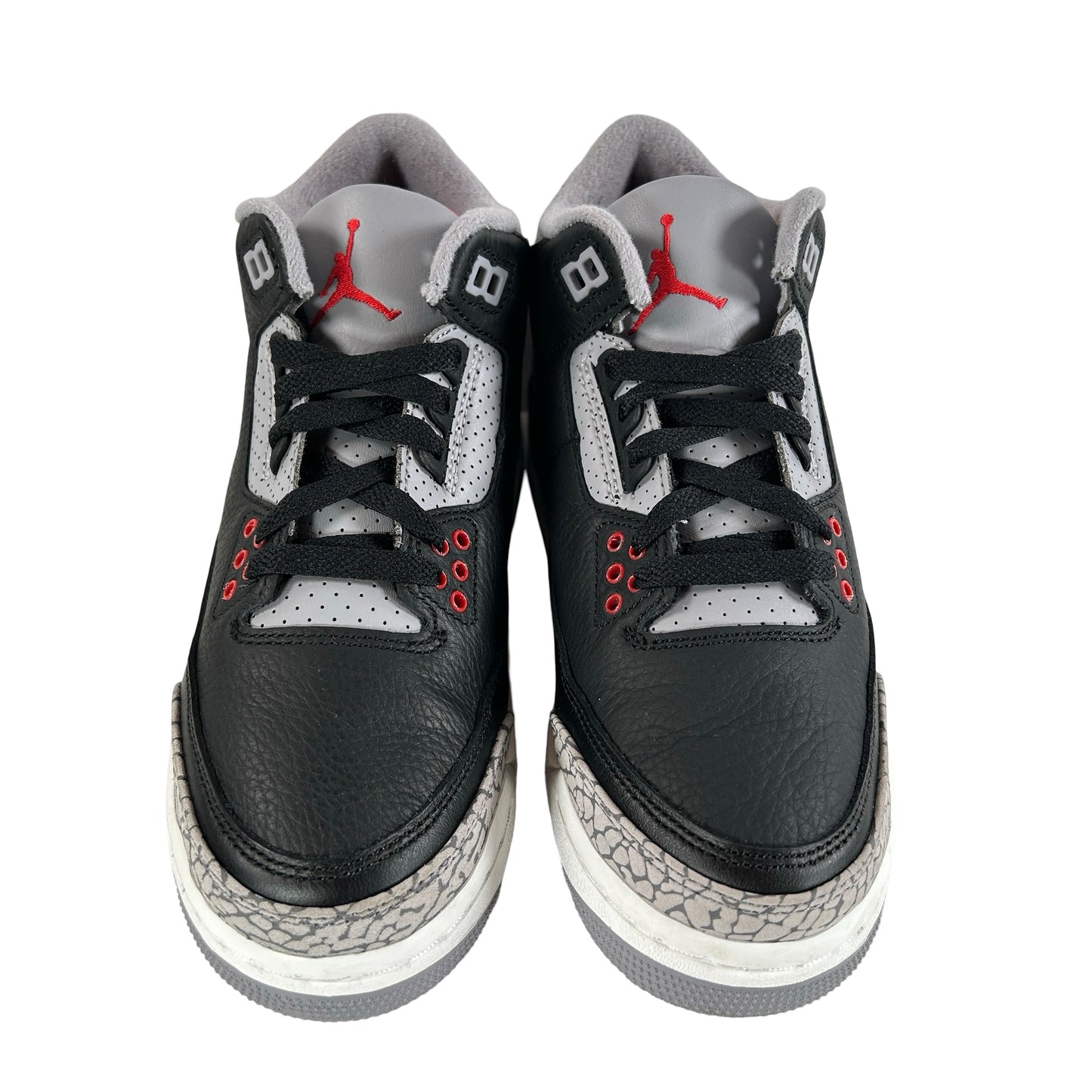 DM0967 010 Jordan 3 Retro Black Cement (2024) (GS) [USED] - 6 Y (Used)