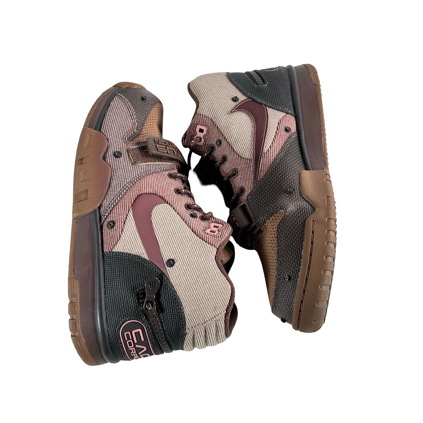DR7515 200 Nike Air Trainer 1 SP Travis Scott Wheat [USED] - 8.5 M (Used)