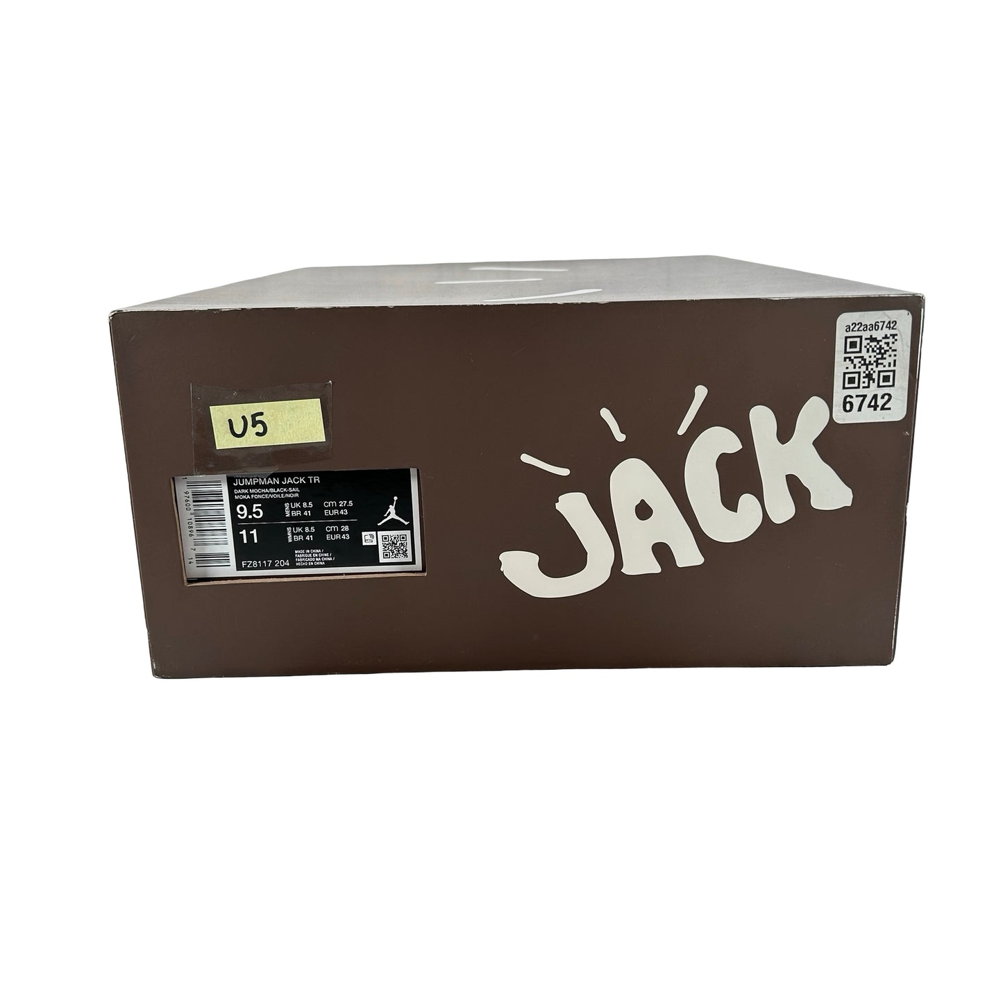 FZ8117 204 Jordan Jumpman Jack TR Travis Scott Dark Mocha [USED] - 9.5 M (Used5)
