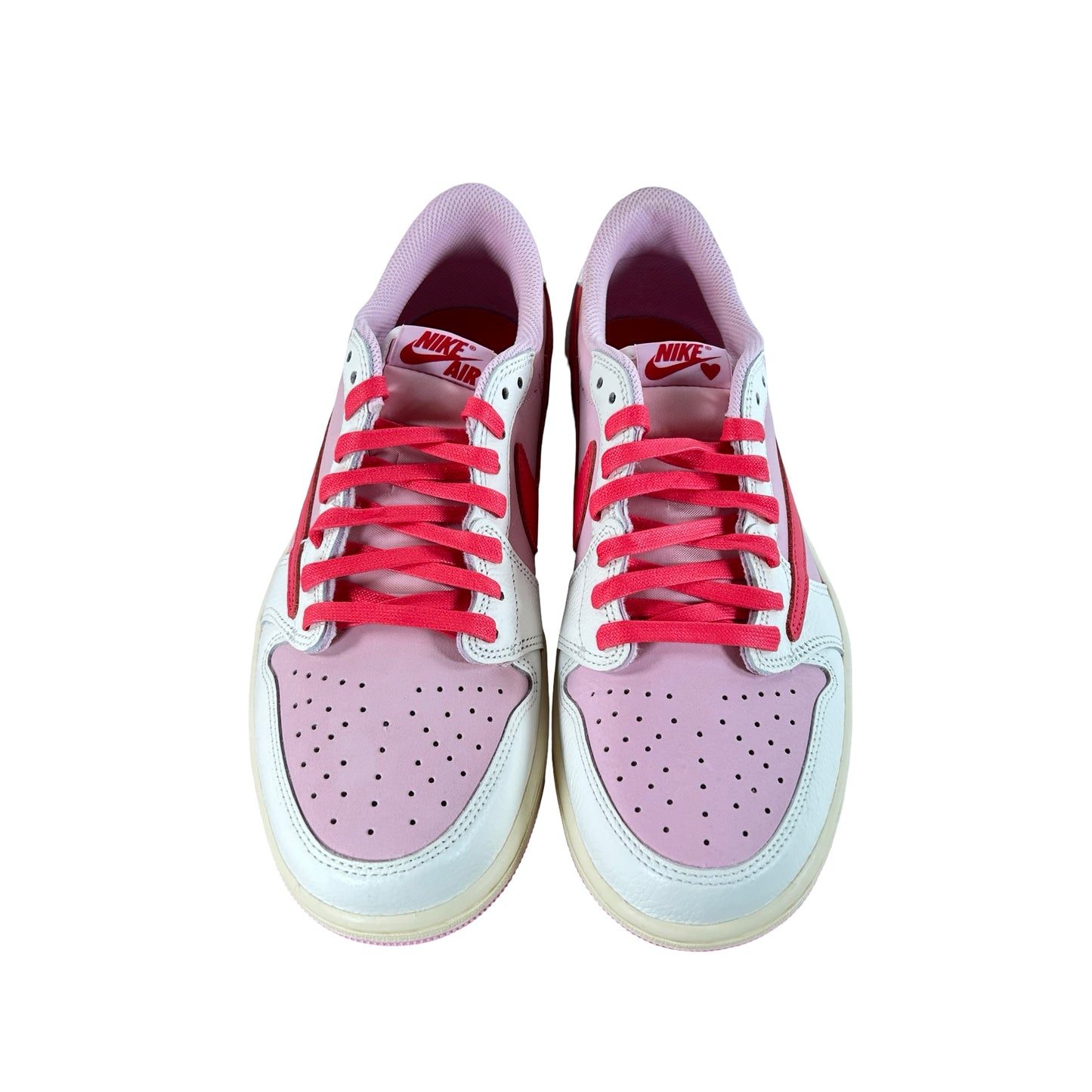 IQ7604 101 Jordan 1 Retro Low OG SP Travis Scott Sail Tropical Pink [USED] - 9.5 M (Used4)