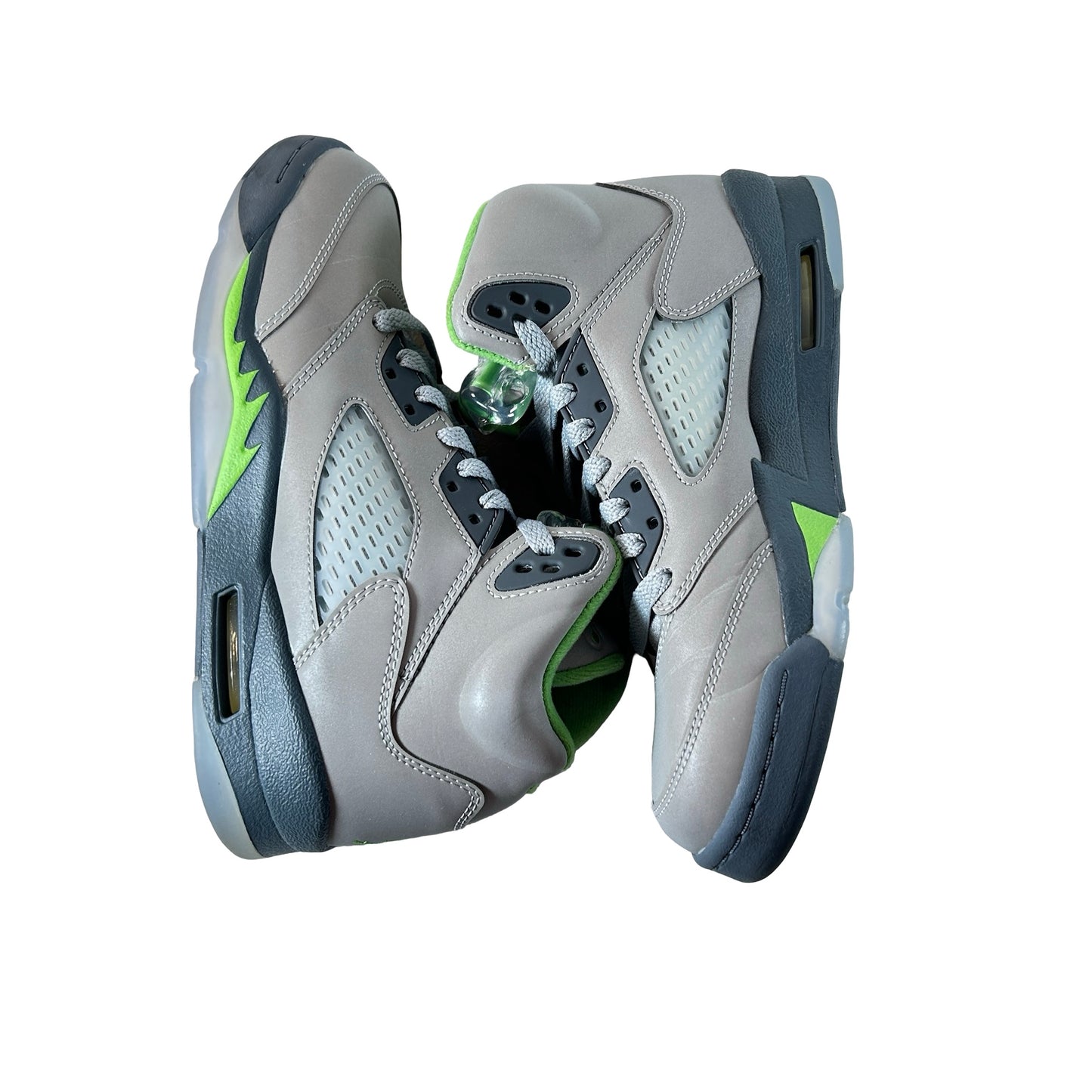 DQ3734 003 Jordan 5 Retro Green Bean (2022) (GS) [USED] - 5.5 Y (Used) (No Box)