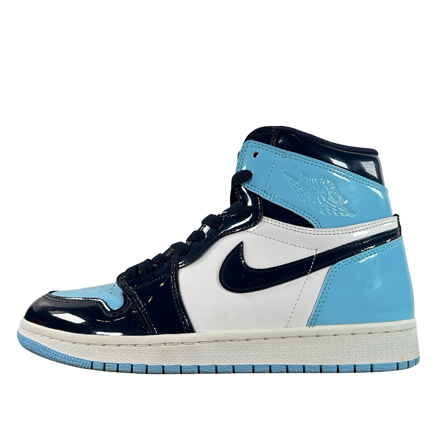 CD0461 401 Jordan 1 Retro High UNC Patent (Women's) [USED] - 9 W (Used)