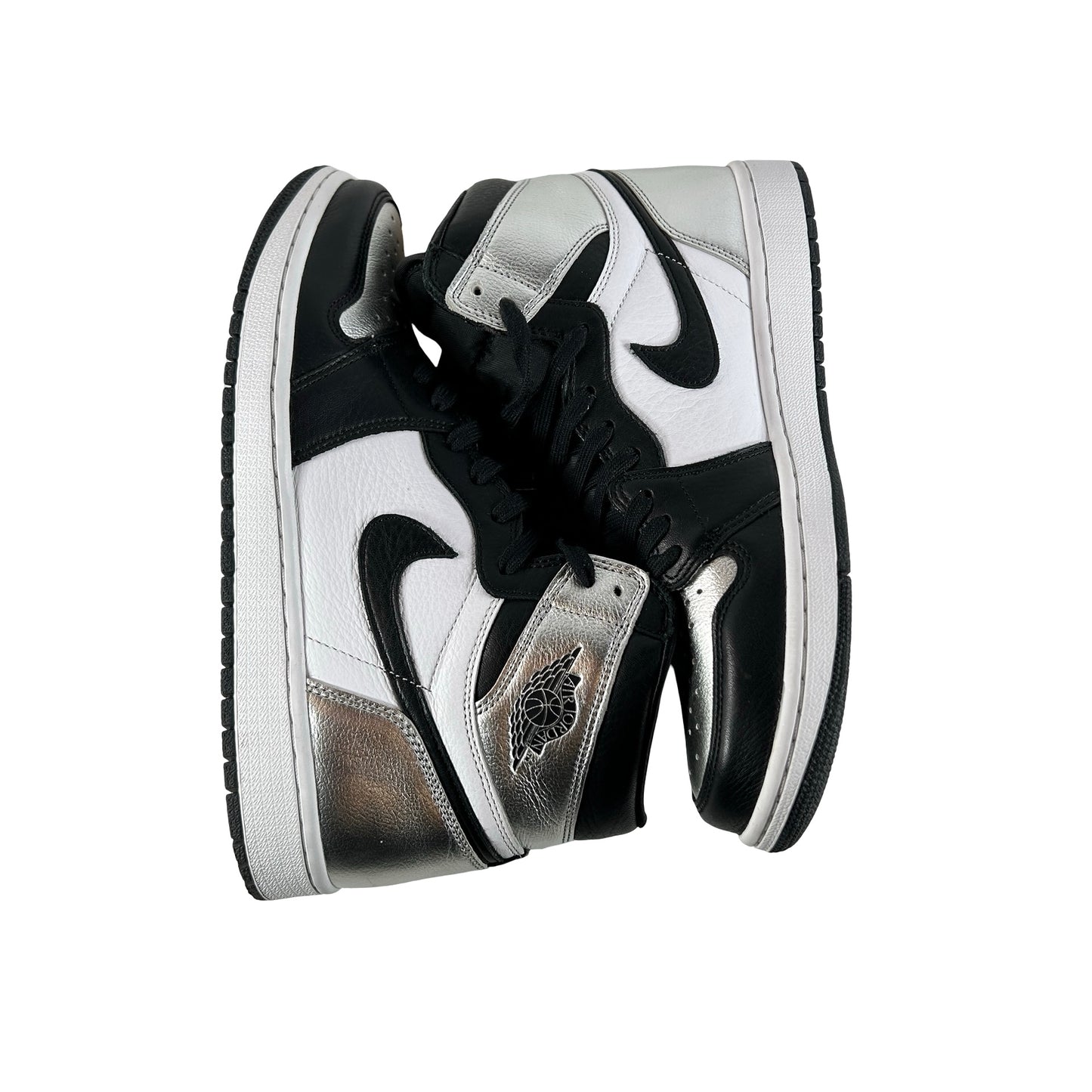 CD0461 001 Jordan 1 Retro High Silver Toe (Women's) [USED] - 10.5 W (Used2) (No Box2)
