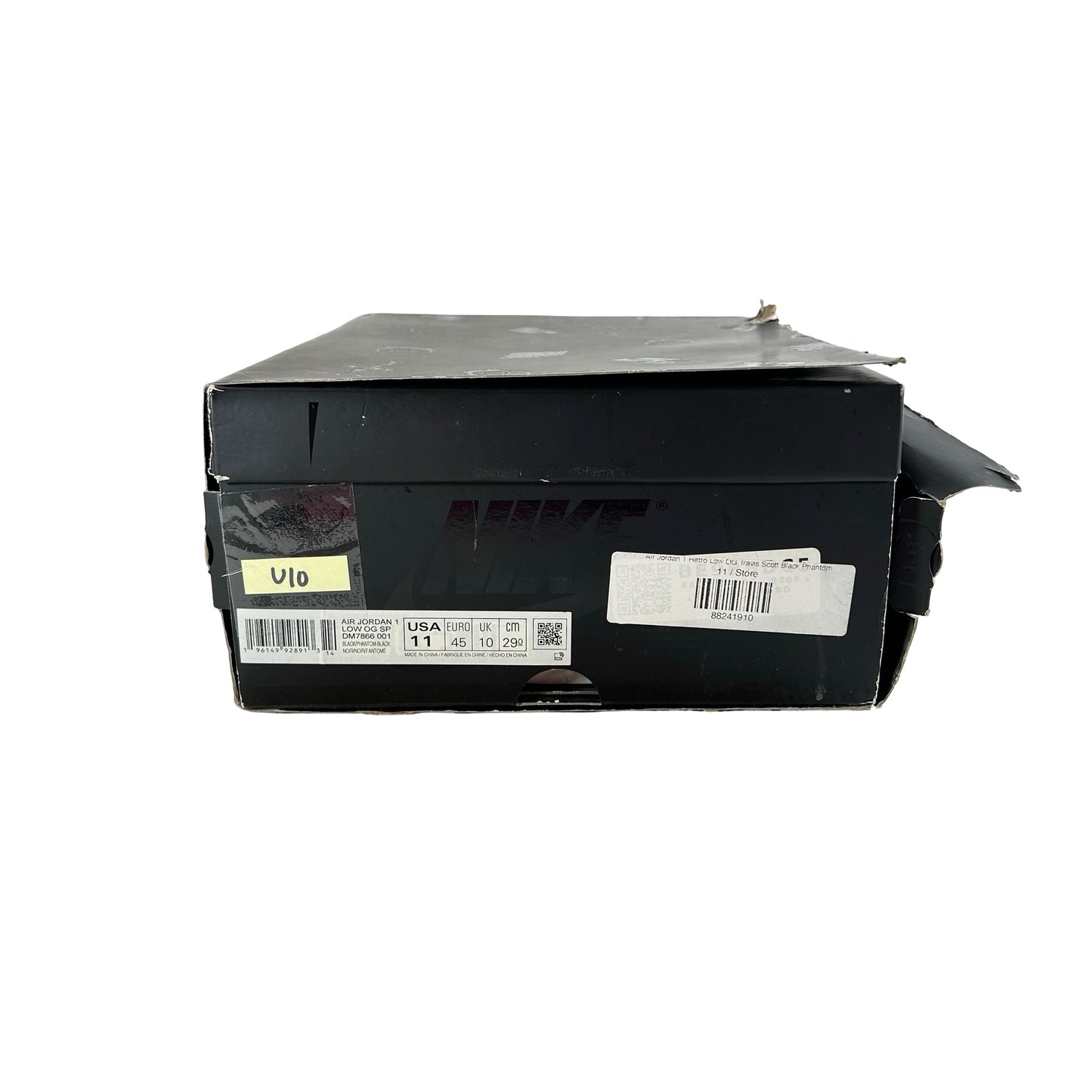 DM7866 001 Jordan 1 Retro Low OG Travis Scott Negro Fantasma