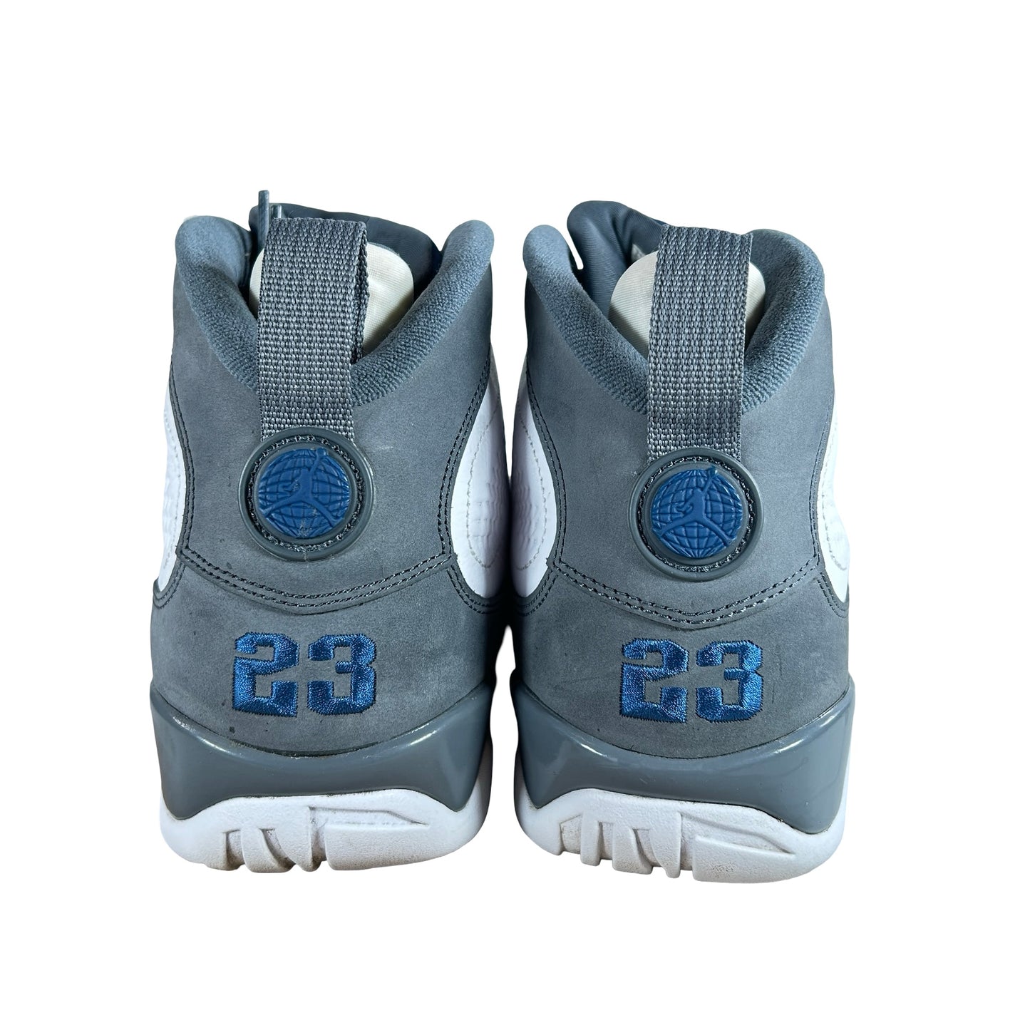HV4794 100 Jordan 9 Retro Flint Grey French Blue (2026) [USED] - 11.5 M (Used)