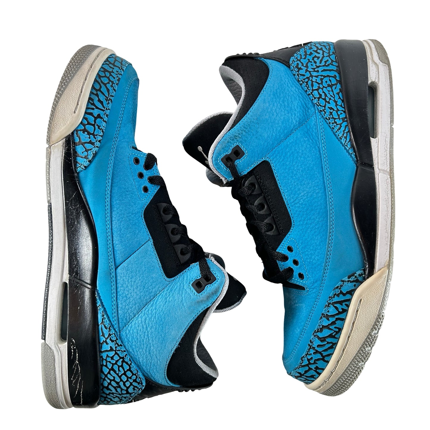 136064 406 Jordan 3 Retro Powder Blue [USED]  - 10 M (Used)