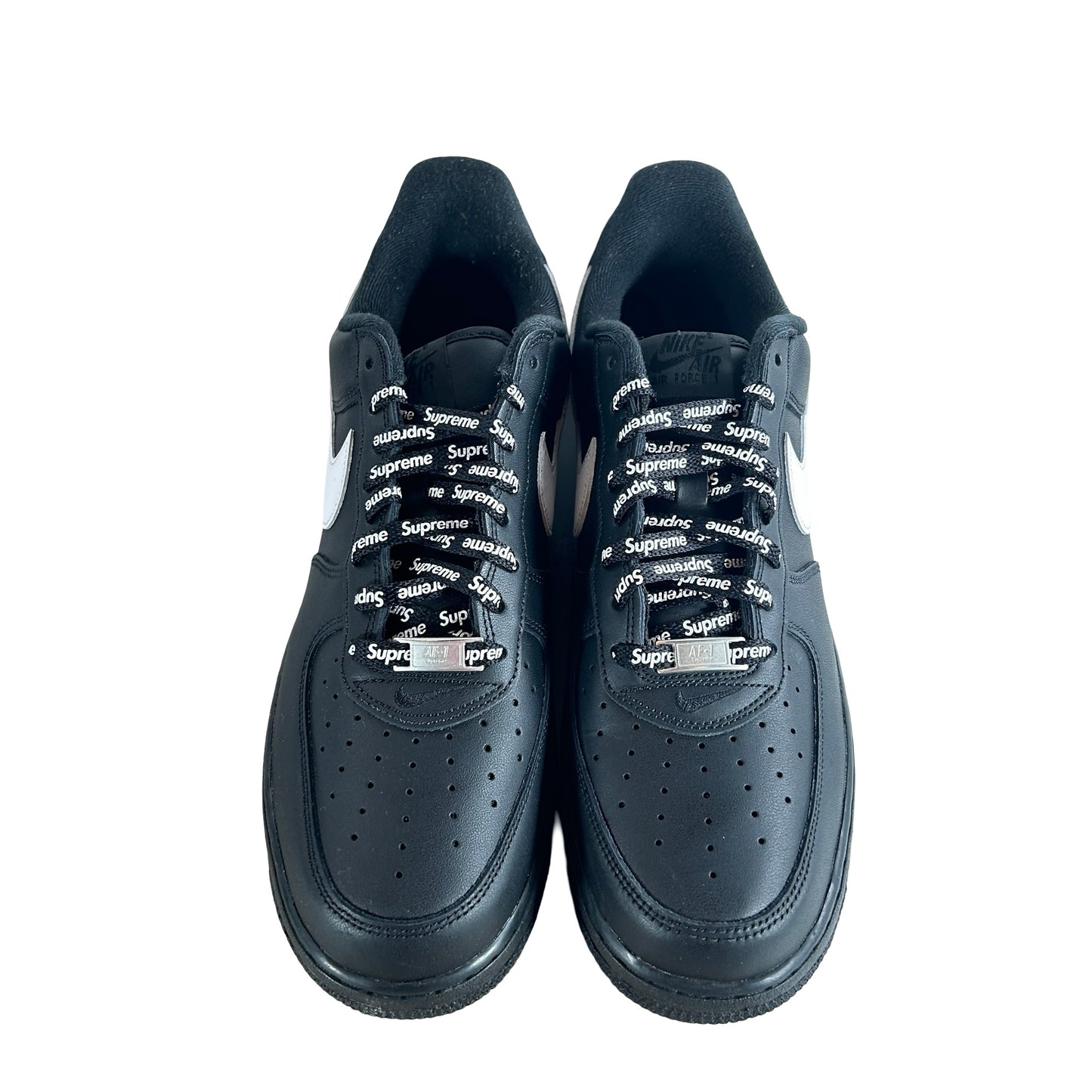 CU9225 002 Nike Air Force 1 Low Supreme Black White [USED] - 11.5 M (Used)