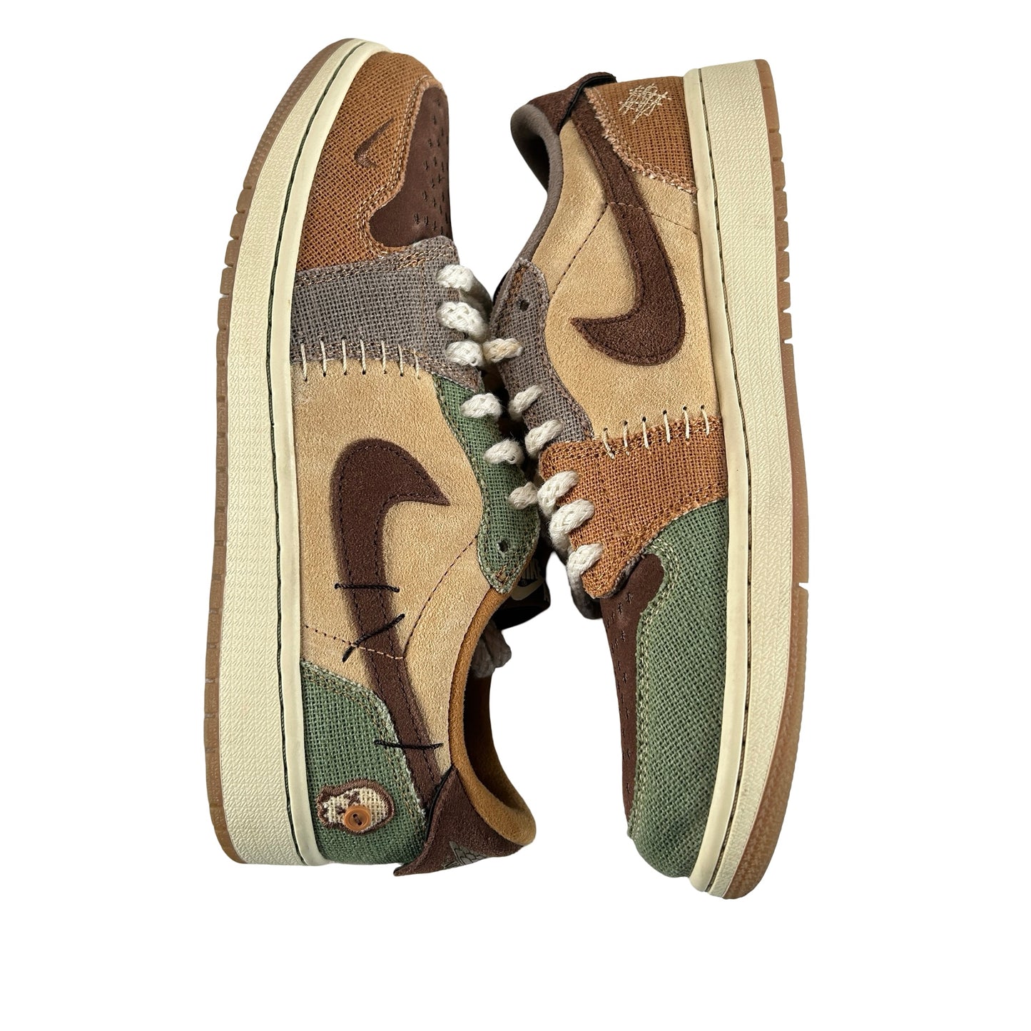 DZ7292 200 Jordan 1 Retro Low OG Zion Williamson Voodoo [USED] - 8.5 M (Used)