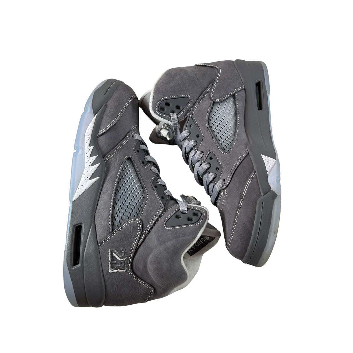 DD0587 002 Jordan 5 Retro Wolf Grey (2026) [USED] - 9 M (Used7)