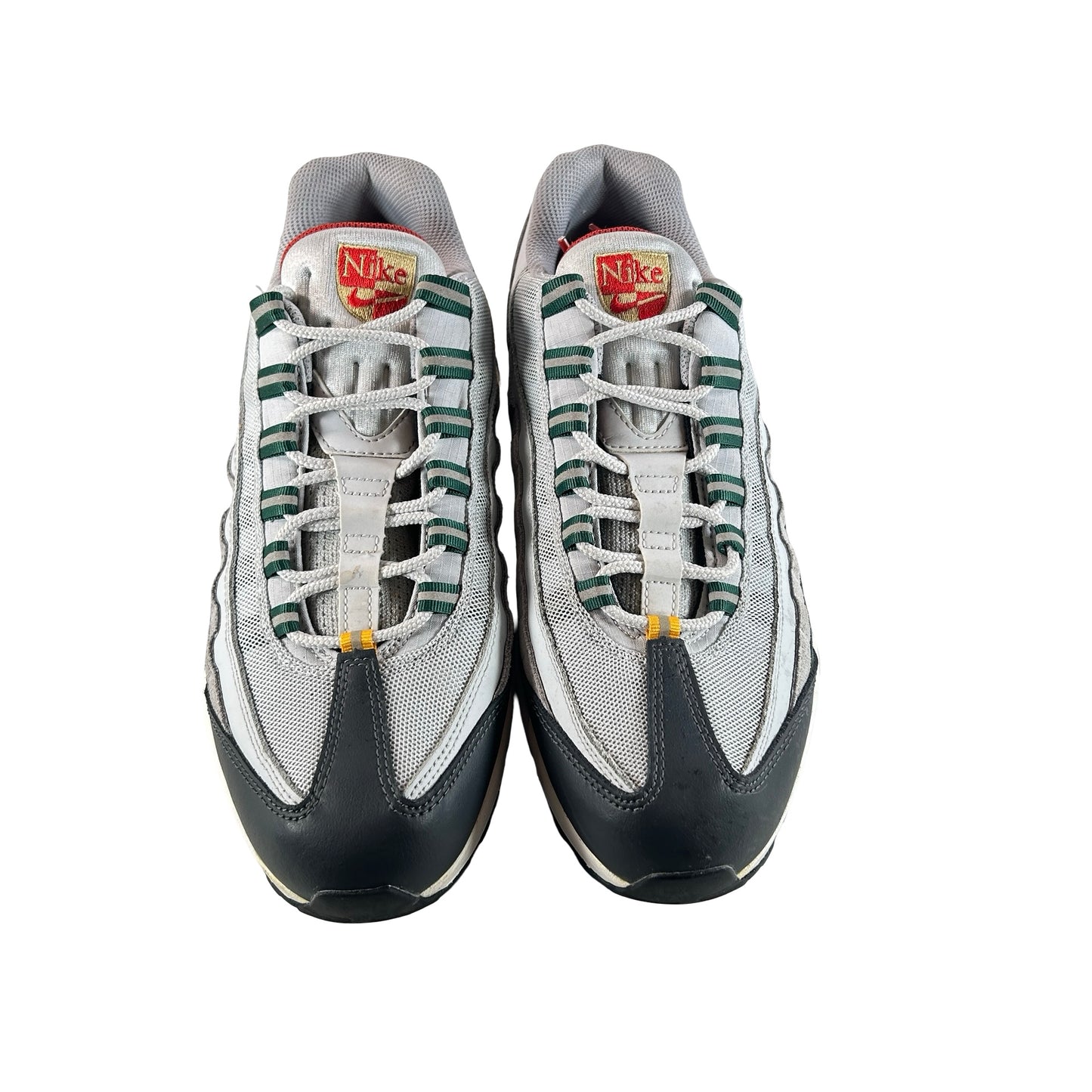 DM0011 002 Nike Air Max 95 Pure Platinum Gorge Green [USED] - 10.5 M (Used) (Replace Box)