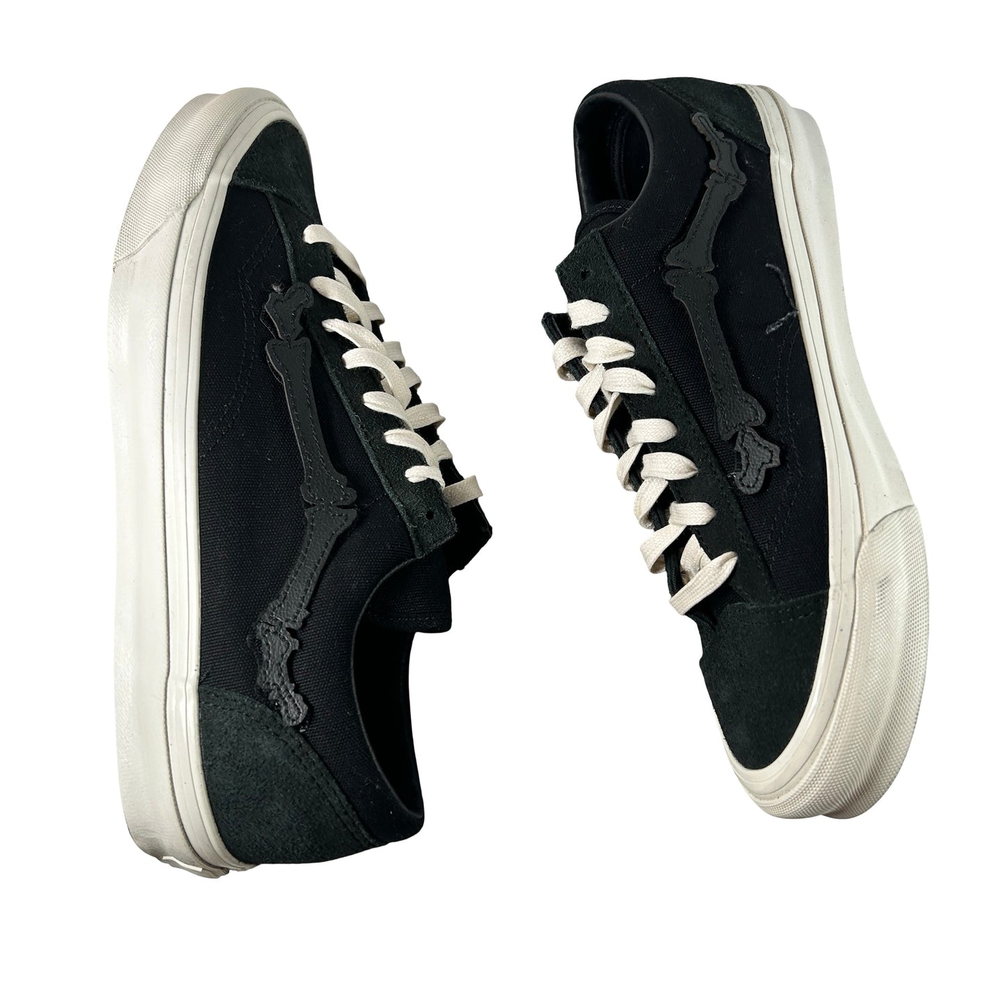 VN0A4BVEBLK Vans OG Style 36 Blends Bones Magic Tape Pack Black [USED] - 10 M (Used)