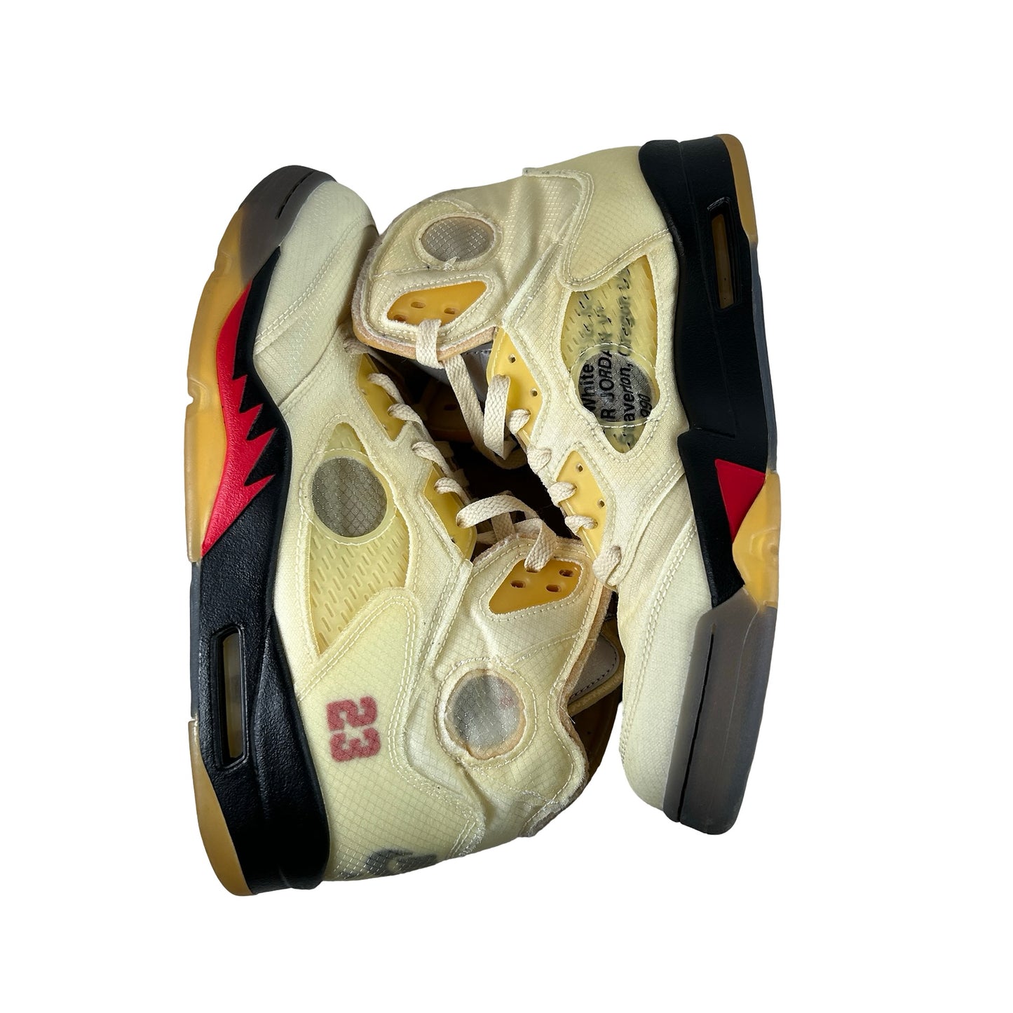 DH8565 100 Jordan 5 Off-White Sail [USED] - 10.5 M (Used2) (Replace Box2)