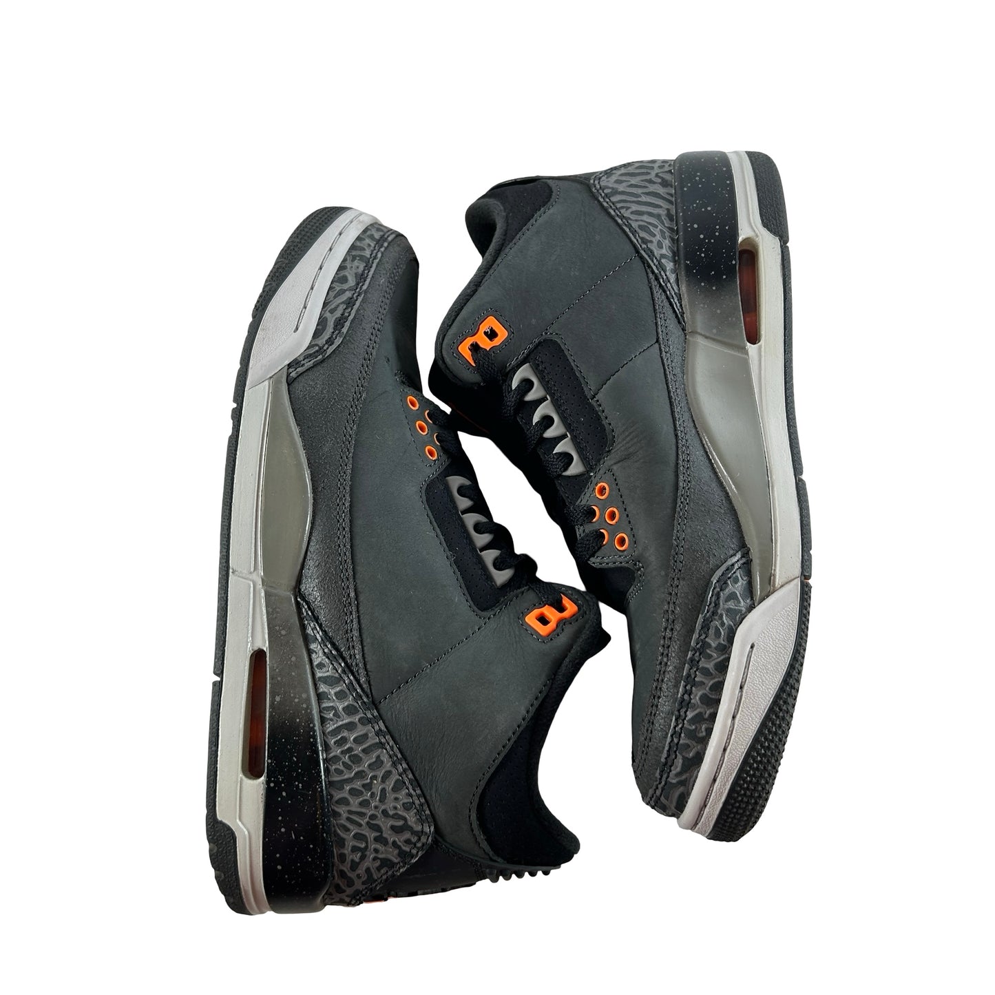 CT8532 080 Jordan 3 Retro Fear Pack (2023) [USED] - 7 M (Used) (No Box)