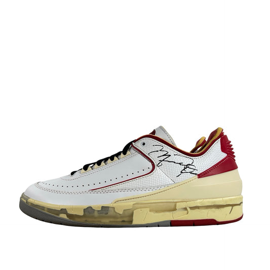 DJ4375 106 Jordan 2 Retro Low SP Off-White White Red [USED] - 9.5 M (Used2)