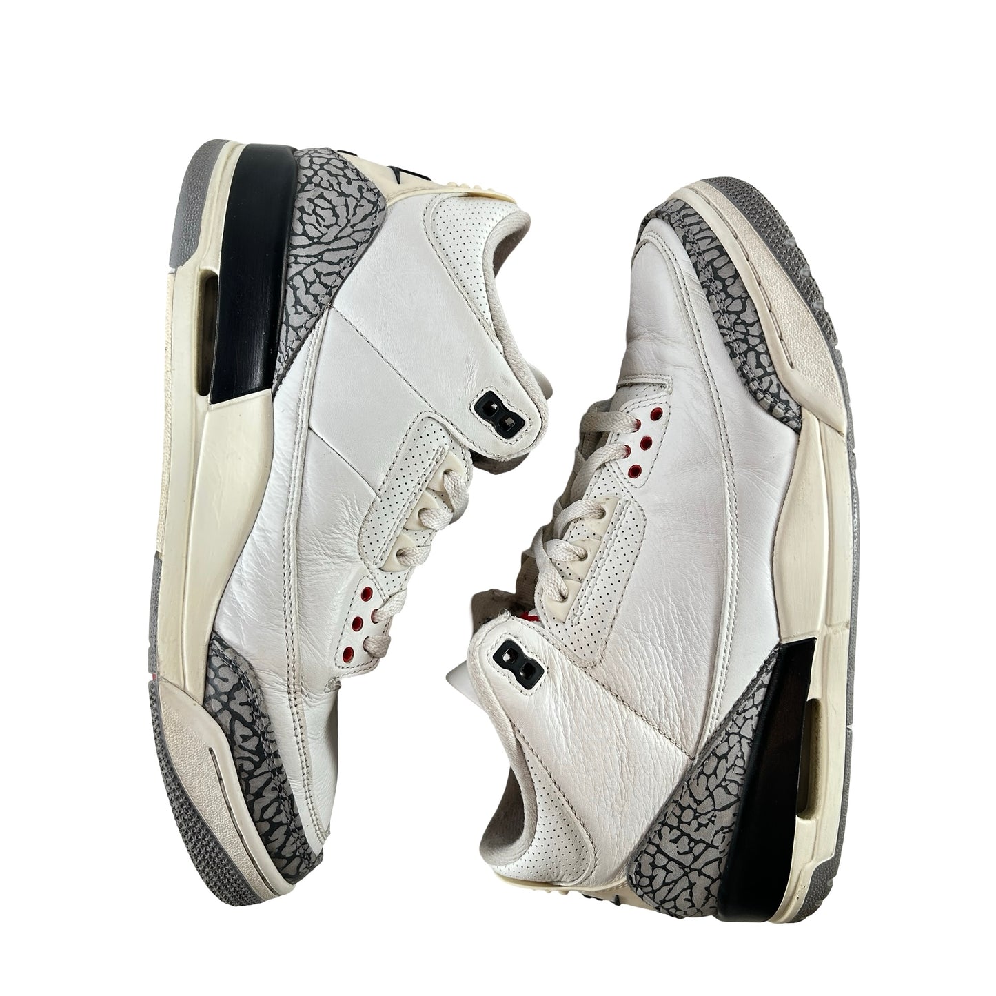 DN3707 100 Jordan 3 Retro White Cement Reimagined [USED] - 10 M (Used) (No Box2)
