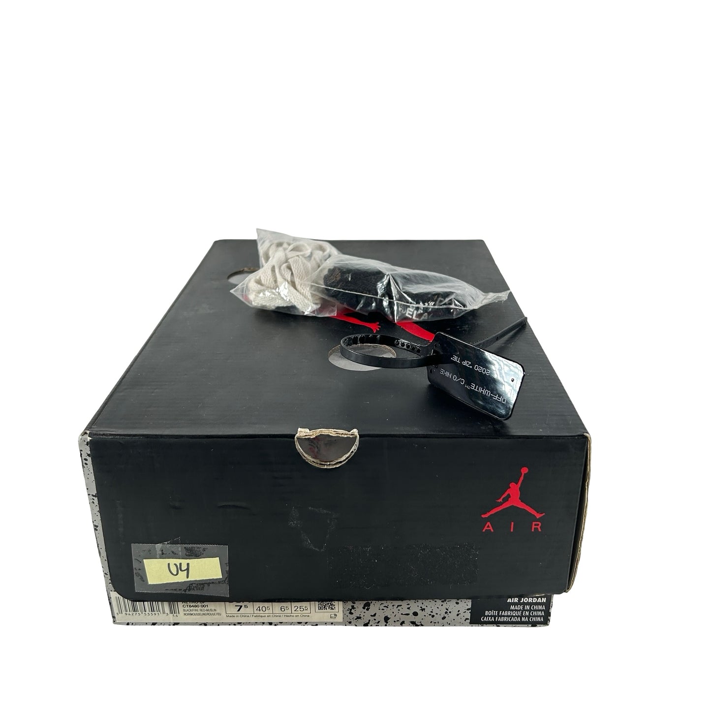 CT8480 001 Jordan 5 Off-White Black [USED] - 7.5 M (Used4)