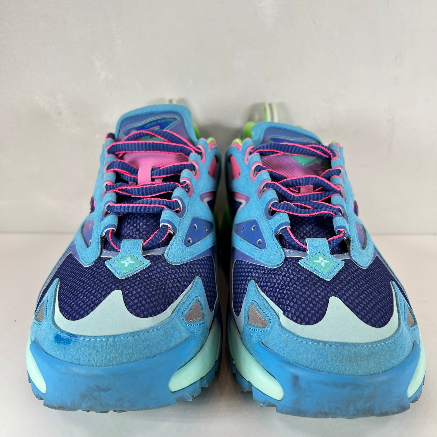 Louis Vuitton Runner Tatic Blue (Miami Exclusive) [USED] - LV 6 (Used) (No Box)