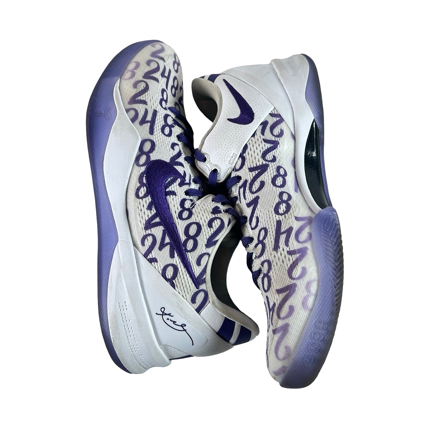 FQ3549 100 Nike Kobe 8 Protro Court Purple [USED] - 7.5 M (Used) (Replace Box)