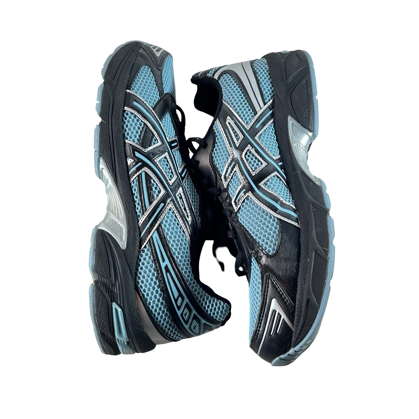 1203A967 400 ASICS Gel-1130 Black Ice Blue [USED] - 11.5 M (Used)