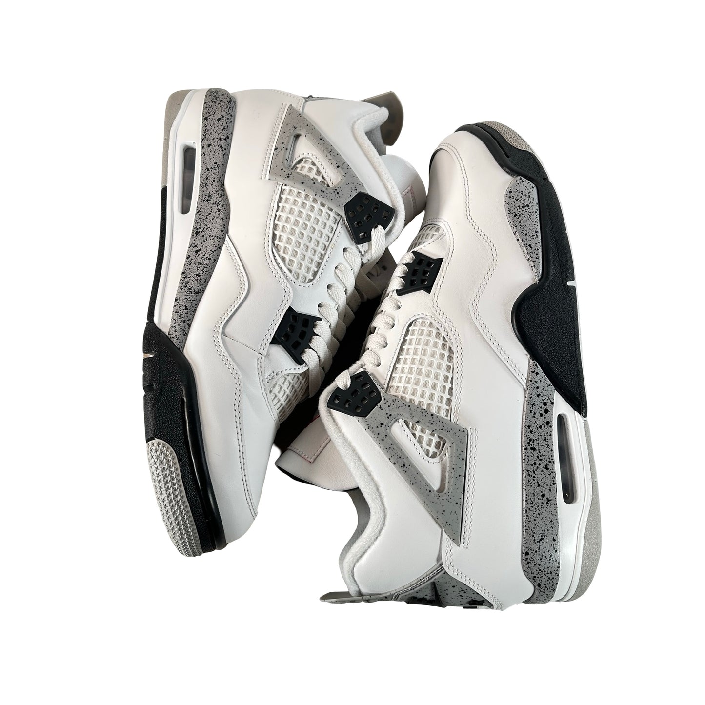 FV5029 100 Jordan 4 Retro White Cement (2025) [USED] - 9 M (Used18)