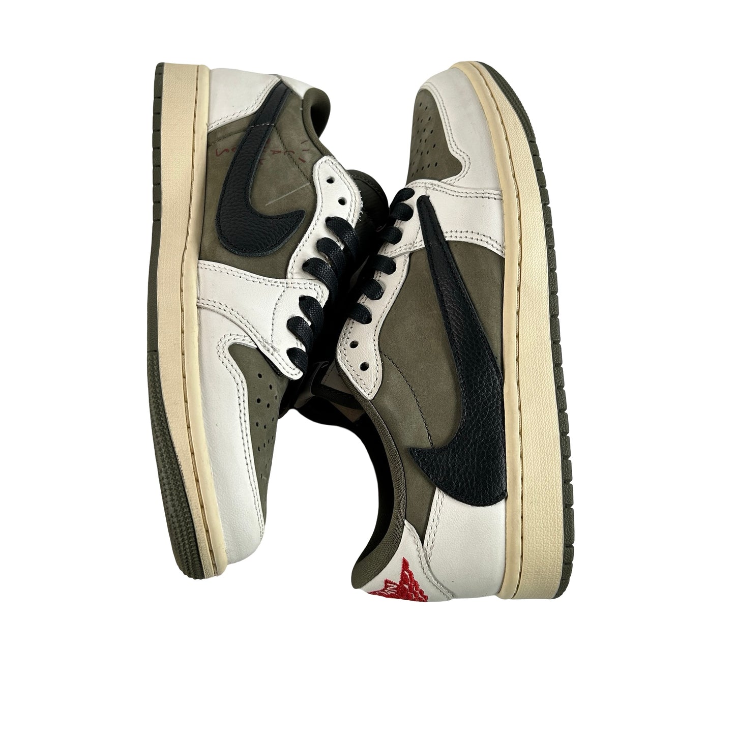 DM7866 200 Jordan 1 Retro Low OG SP Travis Scott Medium Olive [USED] - 7 (Used)